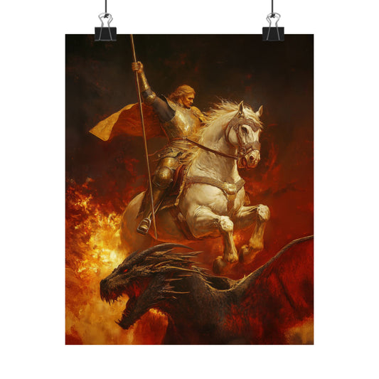 St. George - Catholic Saint Poster Print
