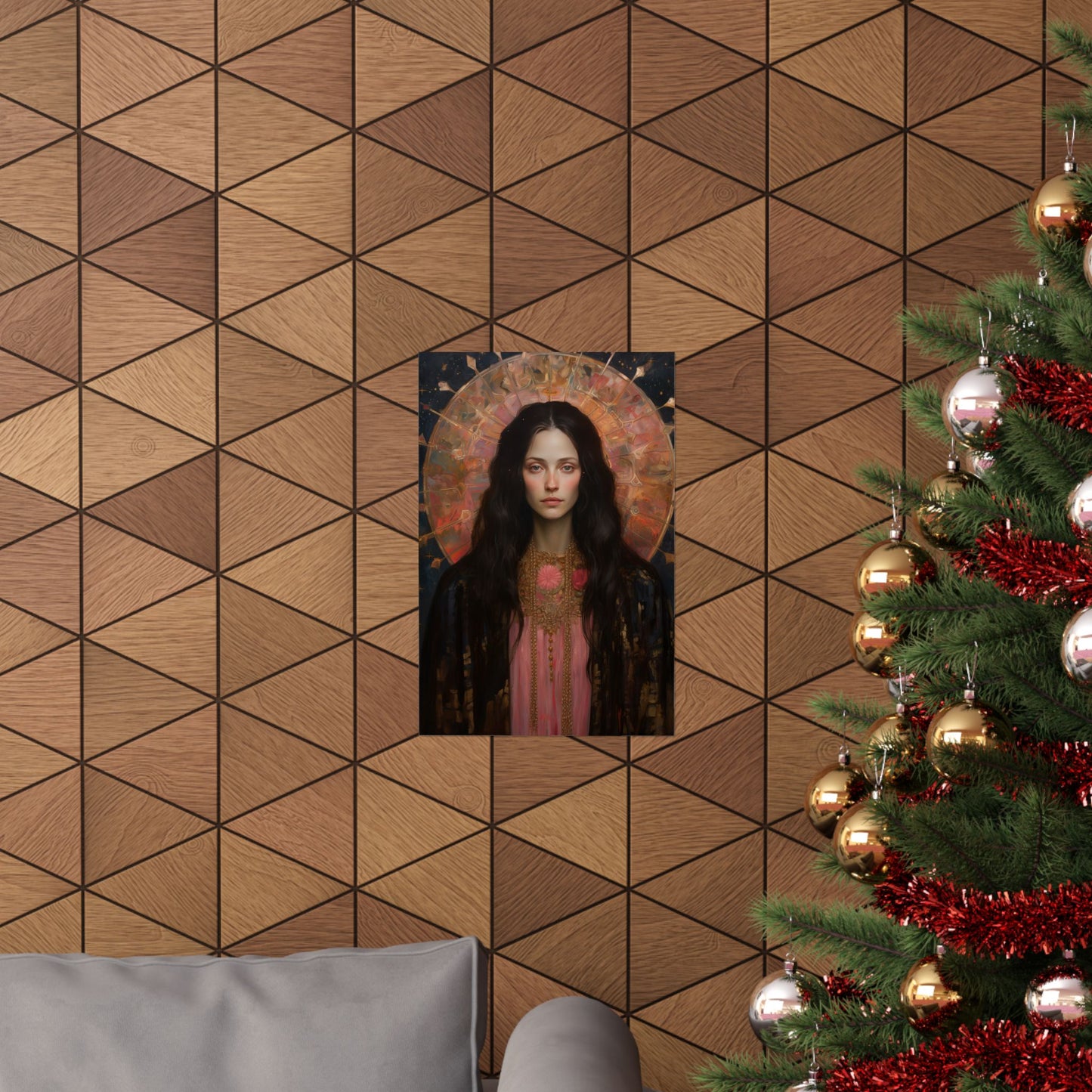 Saint Susanna - Sanctified Souls Print - Multiple Sizes - Premium Matte Vertical Posters