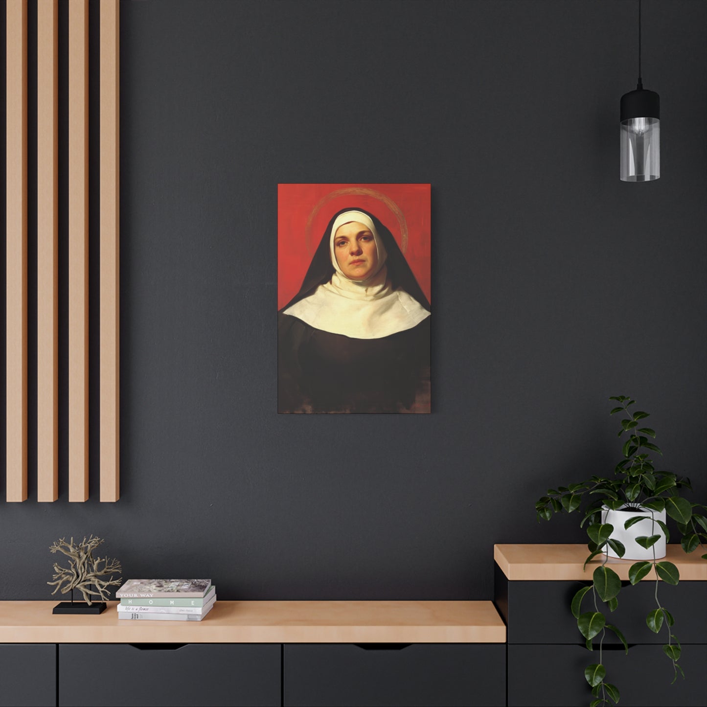 Saint Maria Giuseppa Rossello - Gallery Wrapped Canvas - Print - Religious Art for your Home - Catholic Art