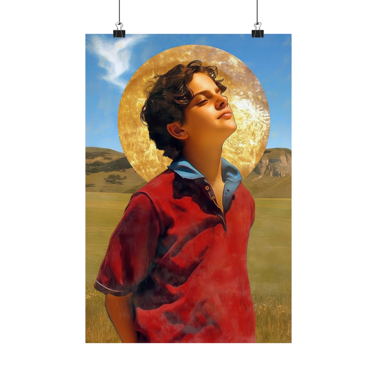 Saint Carlo Acutis - Sanctified Souls Print - Multiple Sizes - Premium Matte Vertical Posters - Catholic