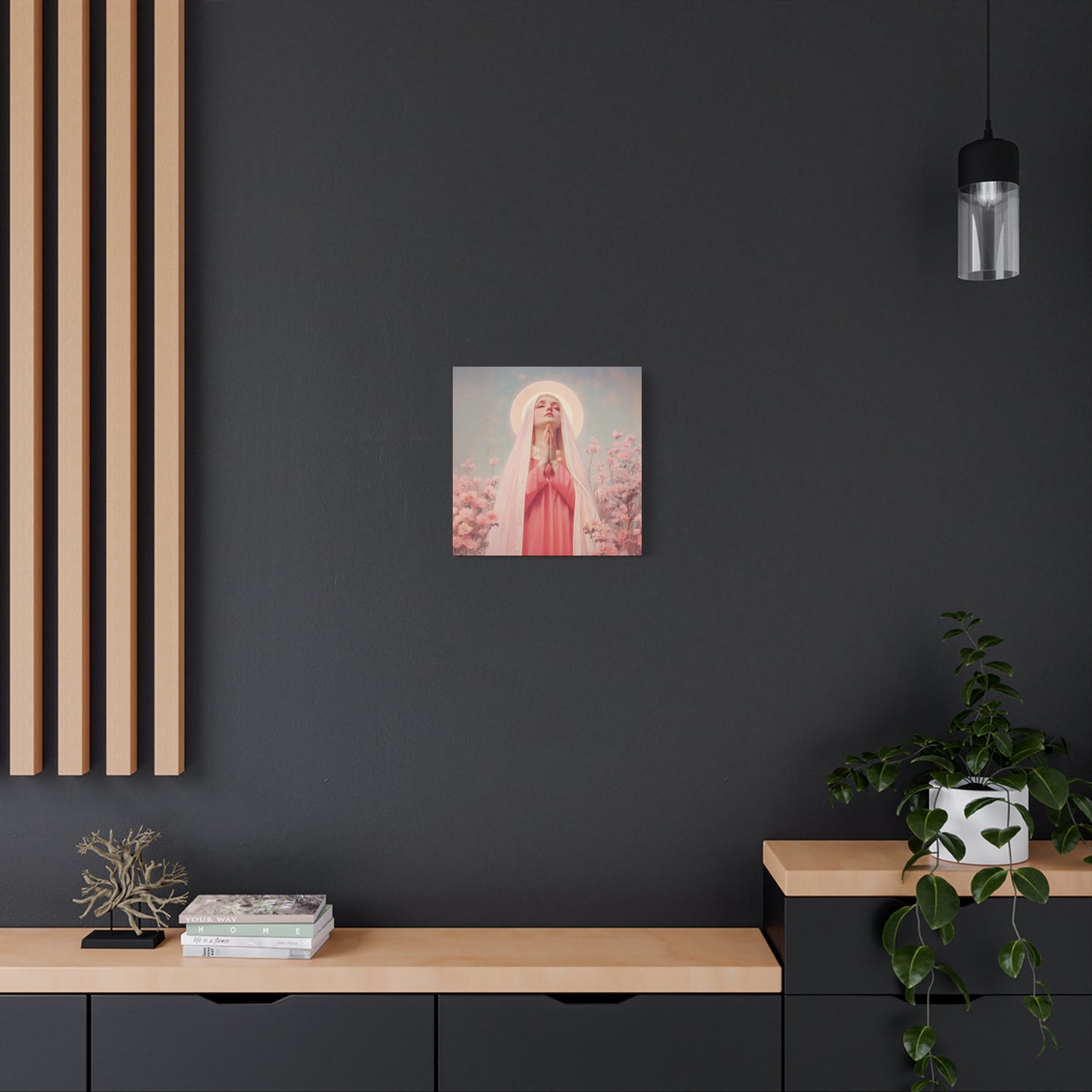 Saint Illuminata - Gallery Wrapped Canvas - Print - Religious Art for your Home - Catholic Art Print