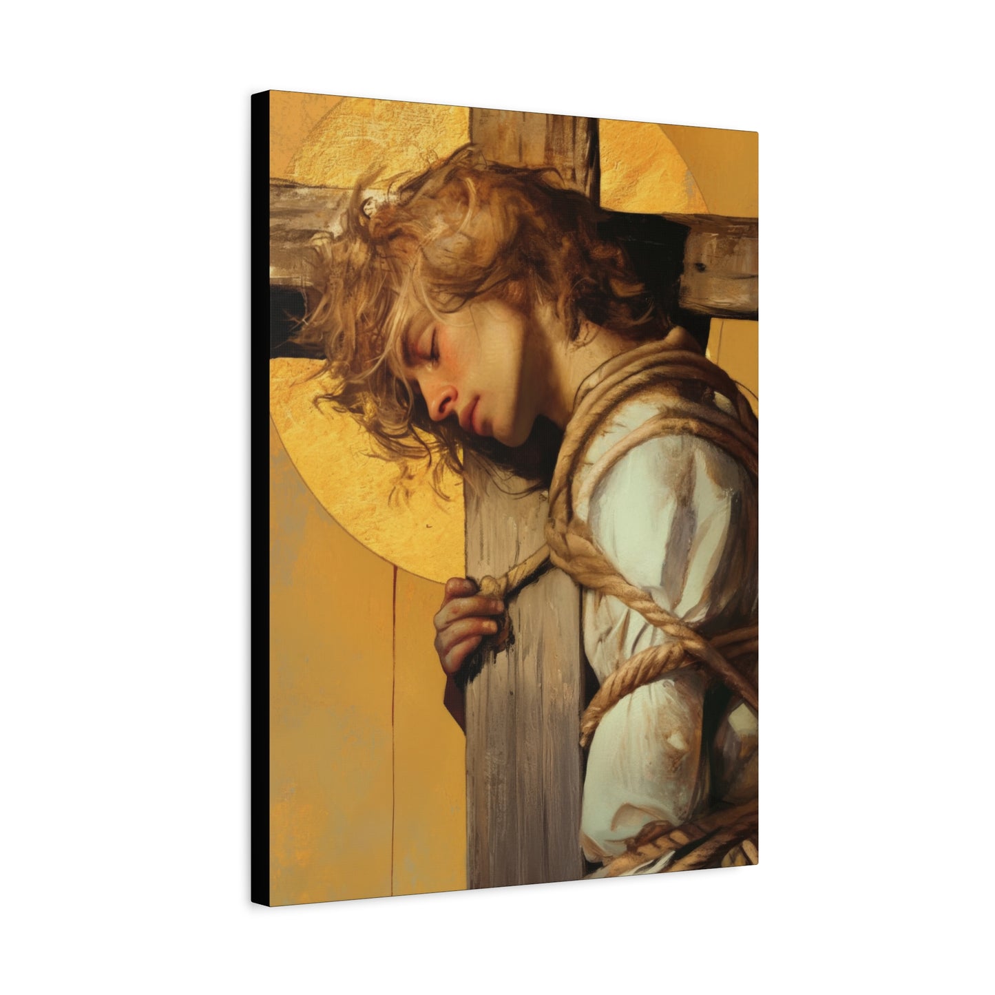 Saint Dismus, The 'Good Thief' - Gallery Wrapped Canvas - Print - Religious Art for your Home - Catholic Art