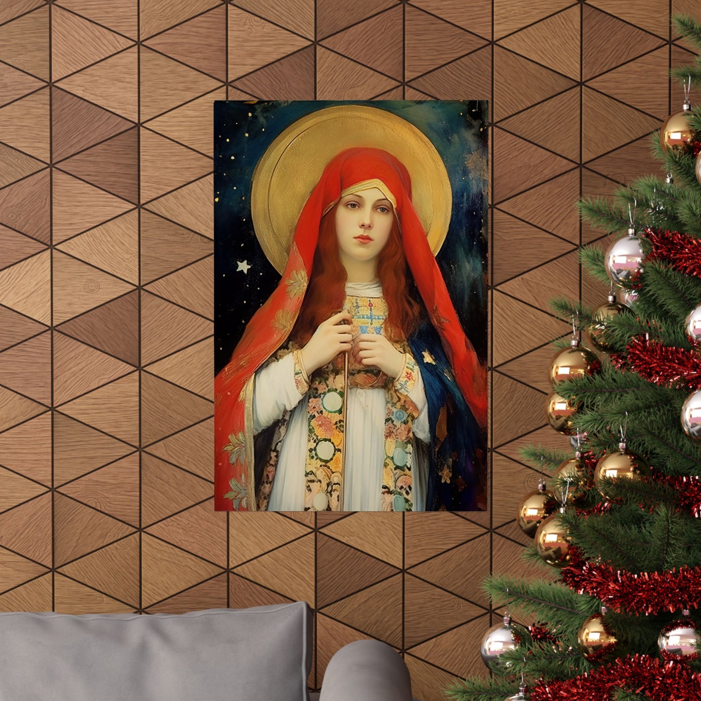 Saint Sabina Print - Sanctified Souls Print - Multiple Sizes - Premium Matte Vertical Posters