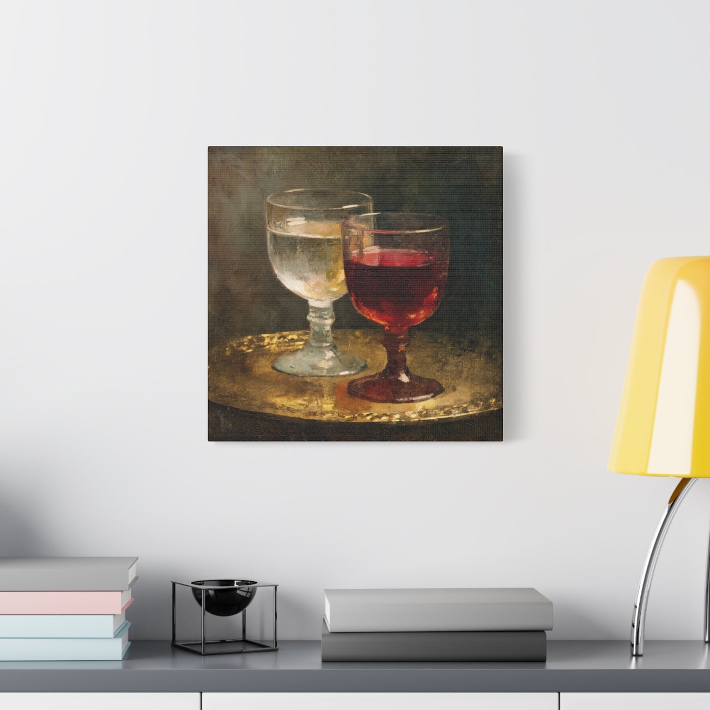 Cana and the Miracle of Abundance - Water into Wine - Gallery Wrapped Canvas - Print - Religious Art for your Home - Catholic Art Print