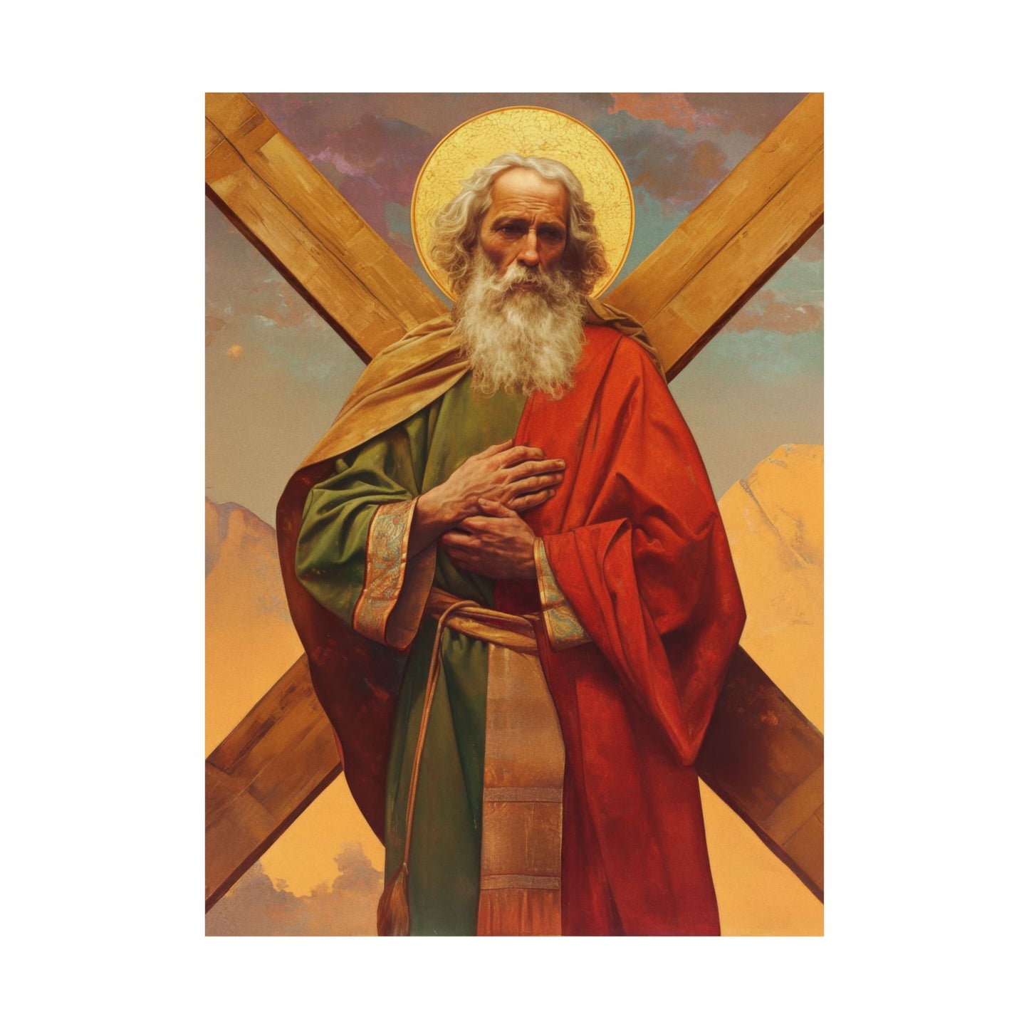 Copy of Copy of Saint John the Apostle - Sanctified Souls Print - Multiple Sizes - Premium Matte Vertical Posters