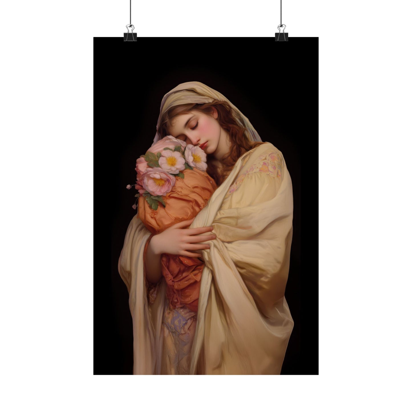 The Silent Cry of the Holy Innocents - The Feast of the Holy Innocents - Multiple Sizes - Premium Posters - Catholic Art - Christian