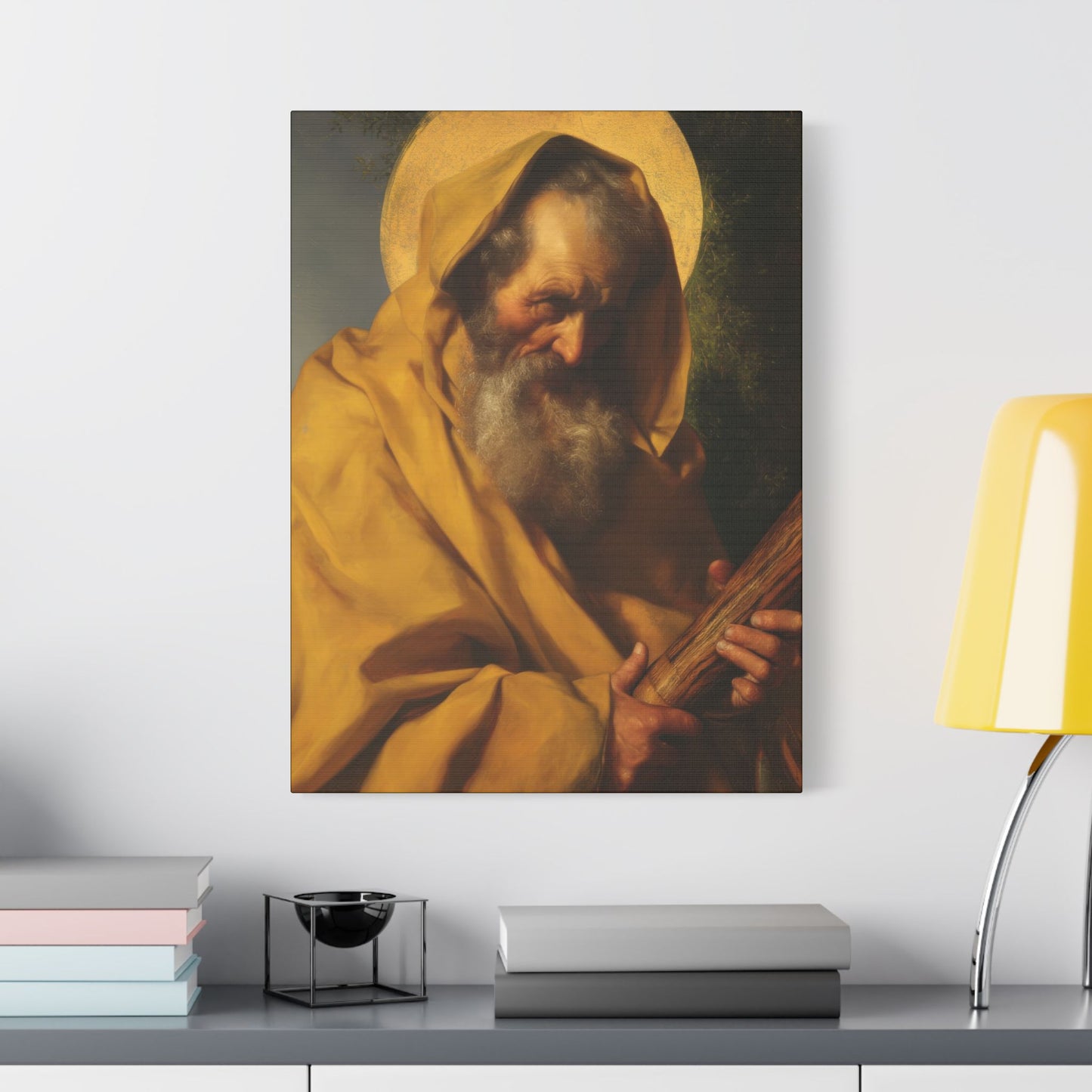 Saint James the Lesser - Apostle - Museum Wrapped Canvas - Print - Religious Art for your Home - Christian print - Prayer Room - Catholic