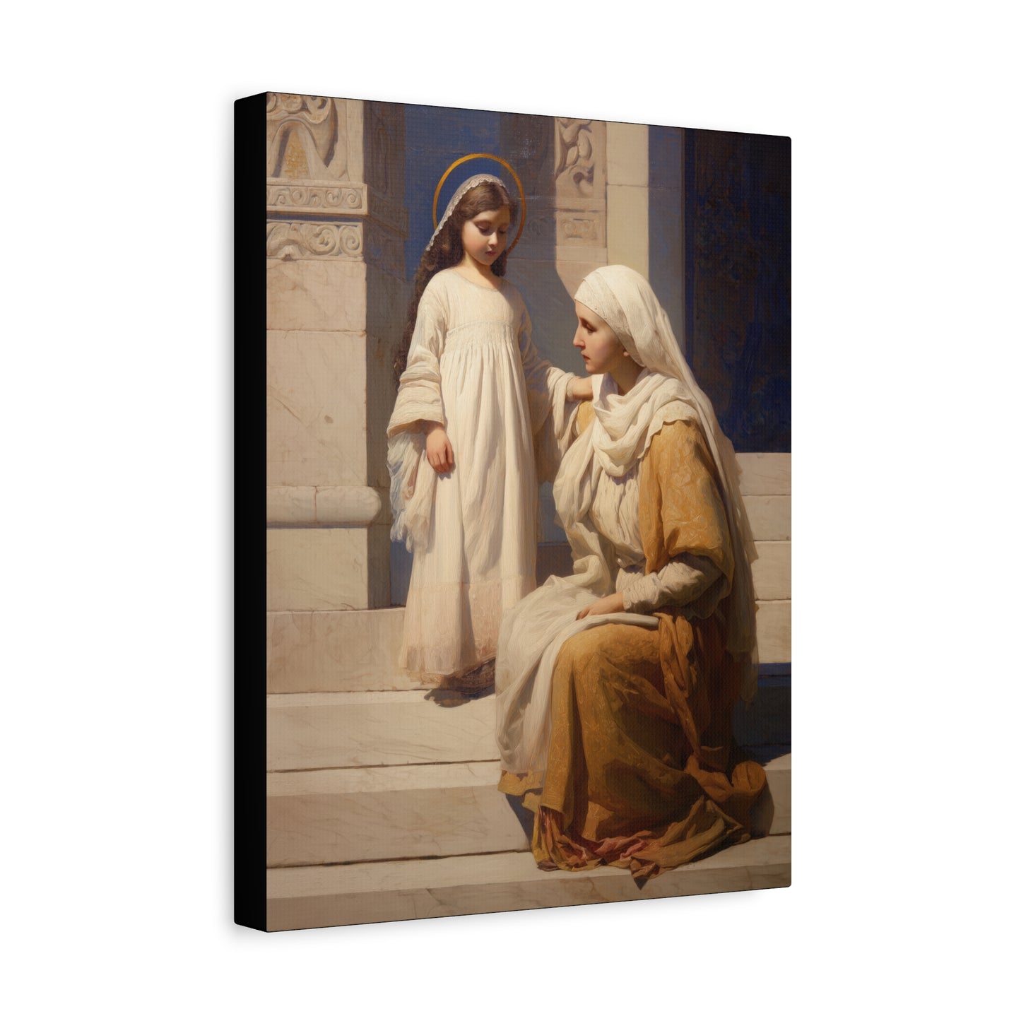 The Feast of the Presentation of the Blessed Mary - Gallery Wrapped Canvas - Print - Religious Art for your Home - Catholic