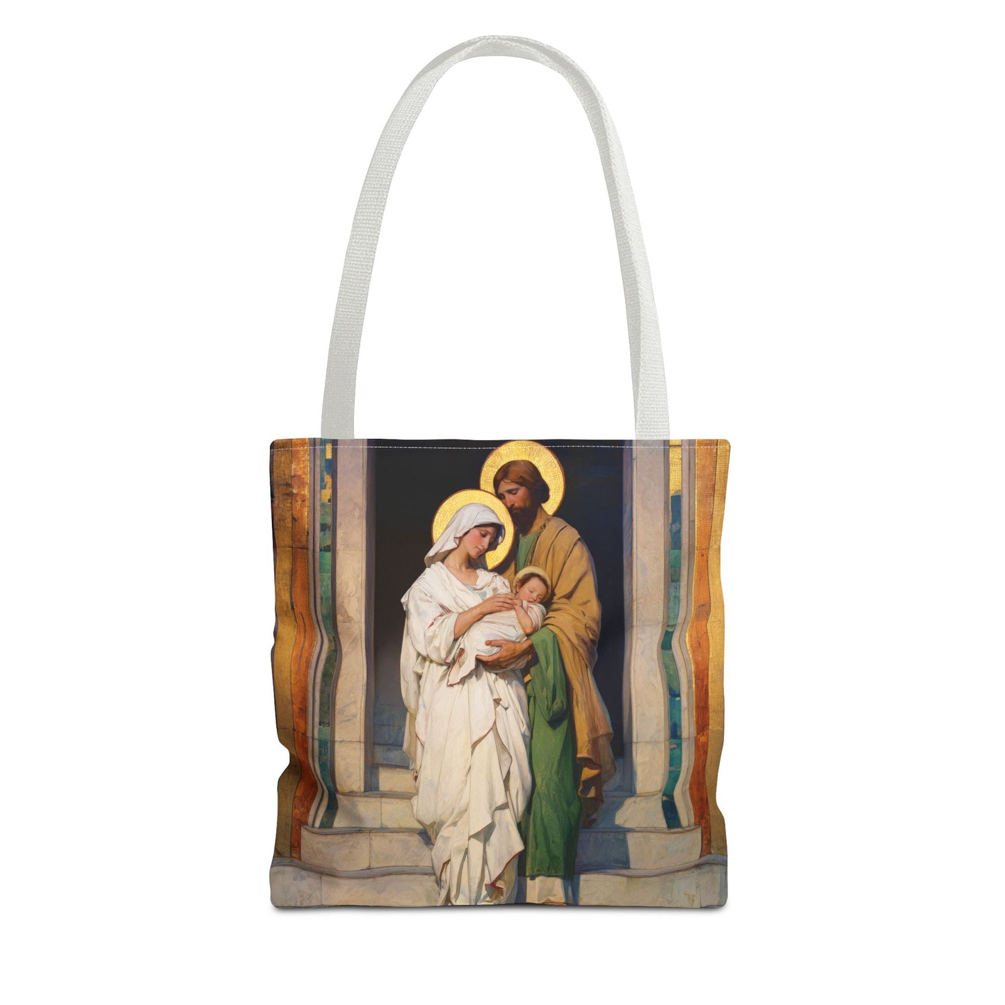 The Feast of the Presentation of the Lord - Holy Family - Tote Bag - Large Medium Small Faith Art Bag - Re-usable Tote Purse - Double Sided