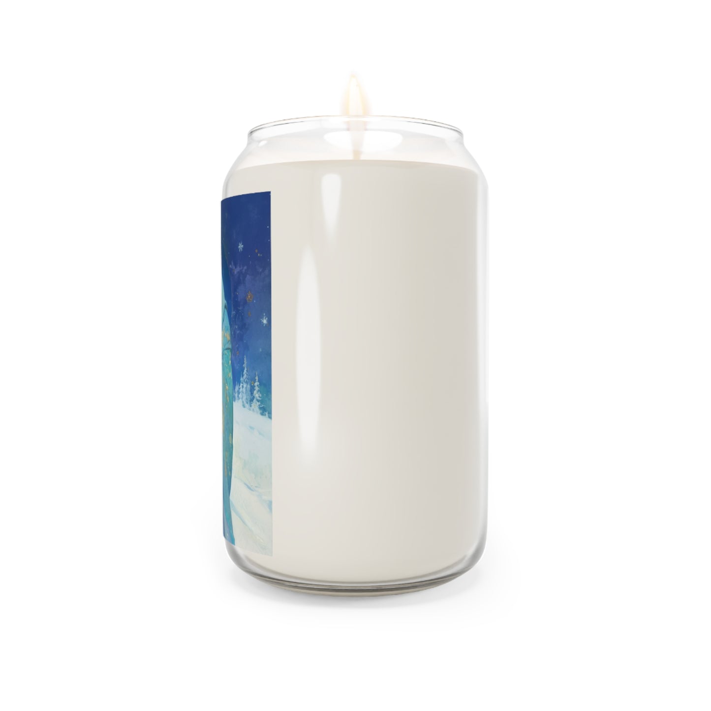 Snowfall of Grace: Our Lady's Blessing - Scented Prayer Candle, 13.75oz -  Candle - Catholic Art - prayer room Scented Candle - Catholic Art