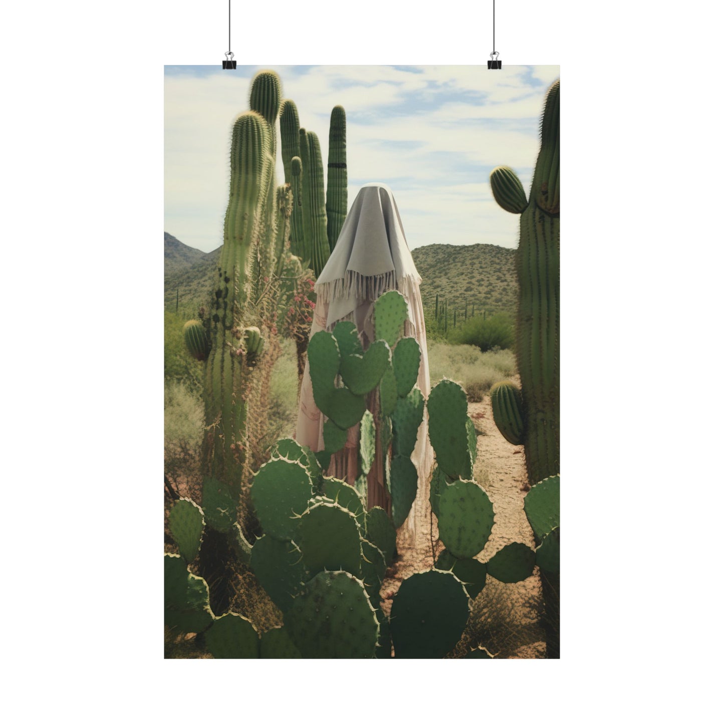 Saint Amma Syncletica Print - Sanctified Souls Print - Multiple Sizes - Premium Matte Vertical Posters - Desert Mothers Series