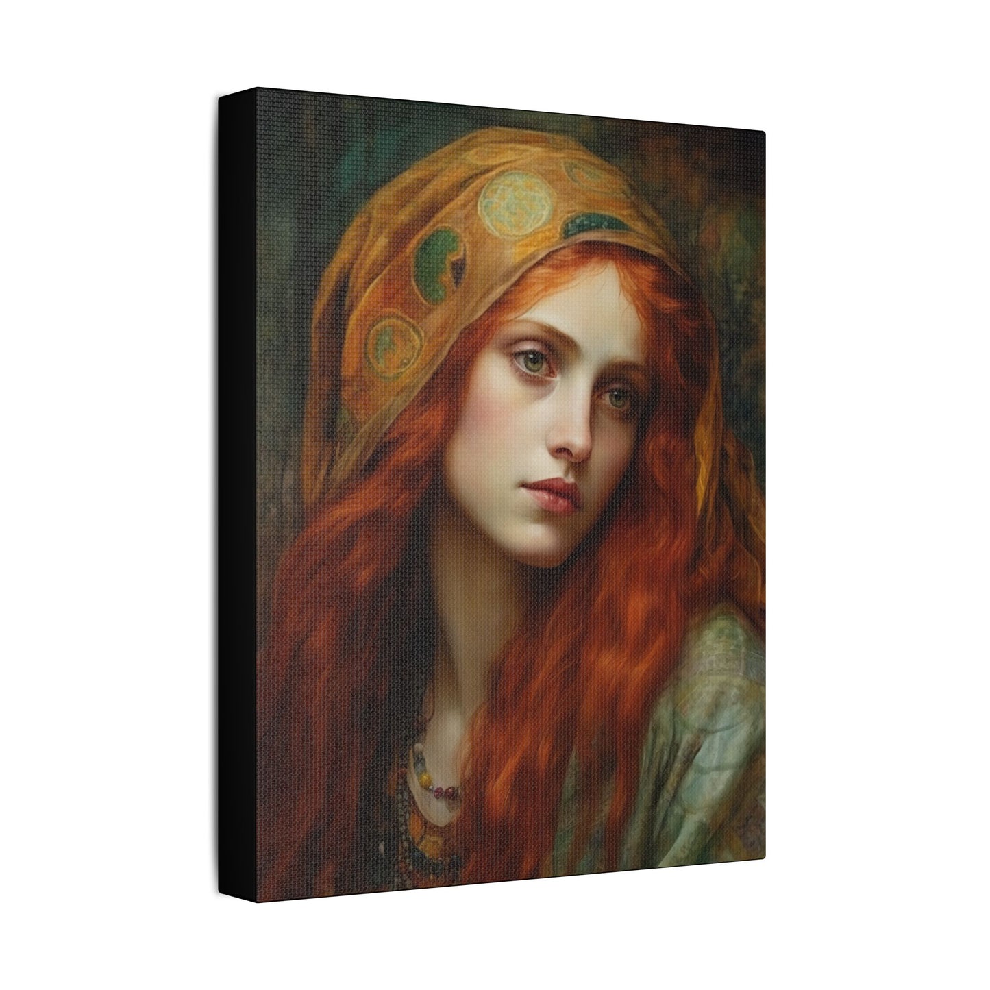 Mary Magdalene's Inner Peace Canvas Print - Multiple Sizes - Museum Wrapped - Mary Magdalene Portrait Art
