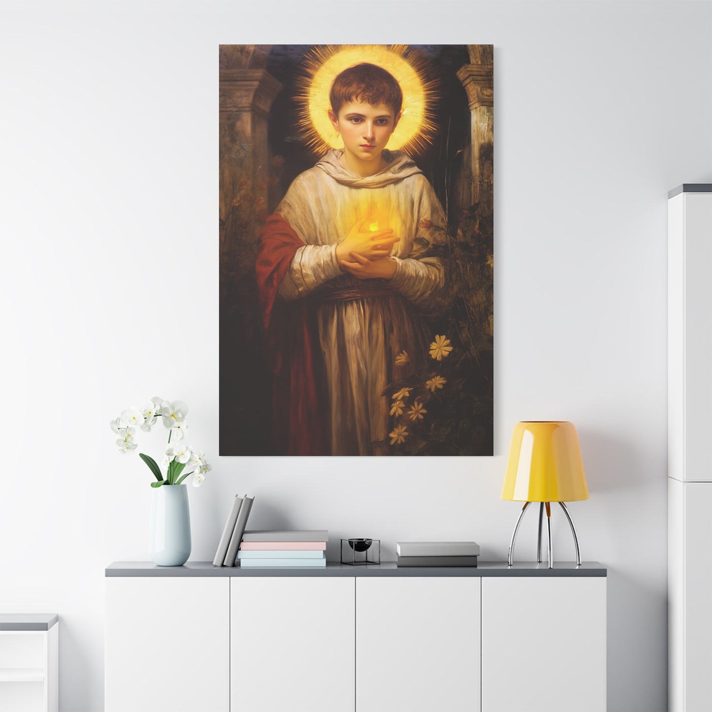 Saint Tarsicius - Museum Wrapped Canvas - Sanctified Souls Print - Religious Art for your Home