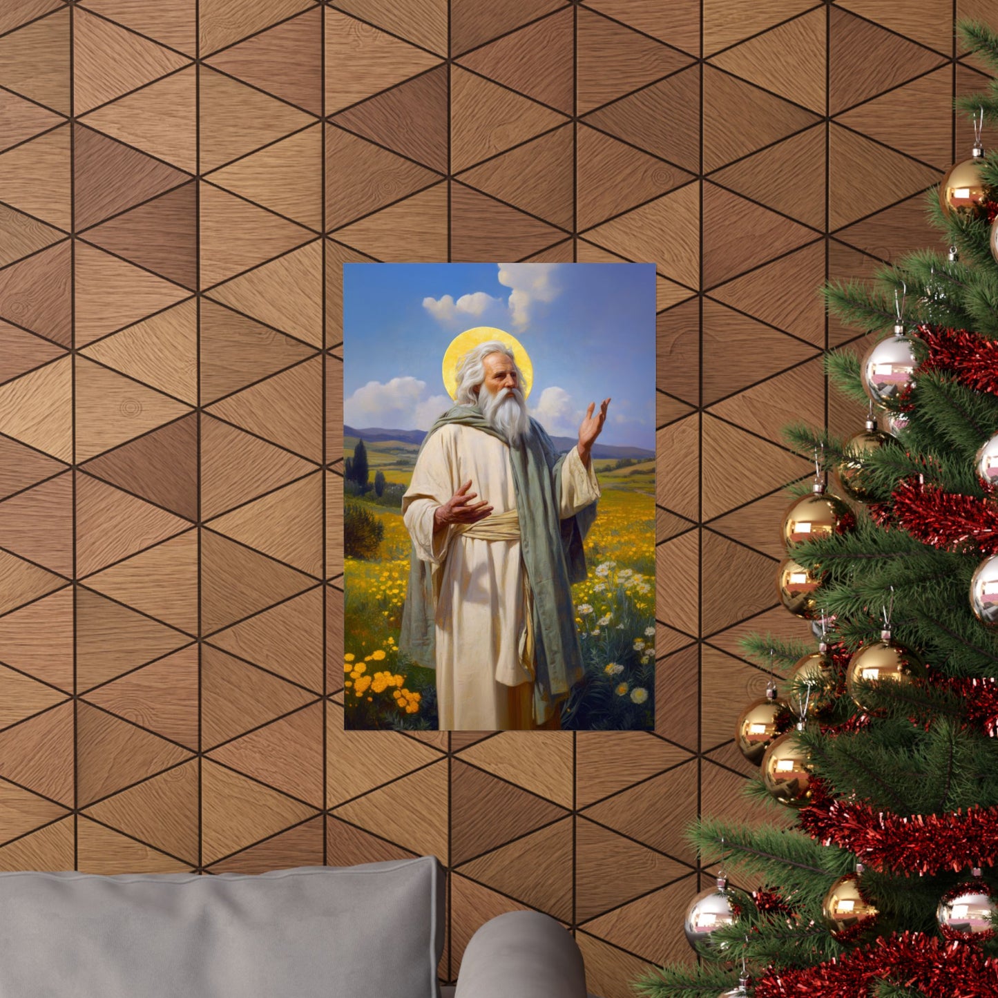 Saint Hilary of Arles - Sanctified Souls Print - Multiple Sizes - Premium Matte Vertical Posters