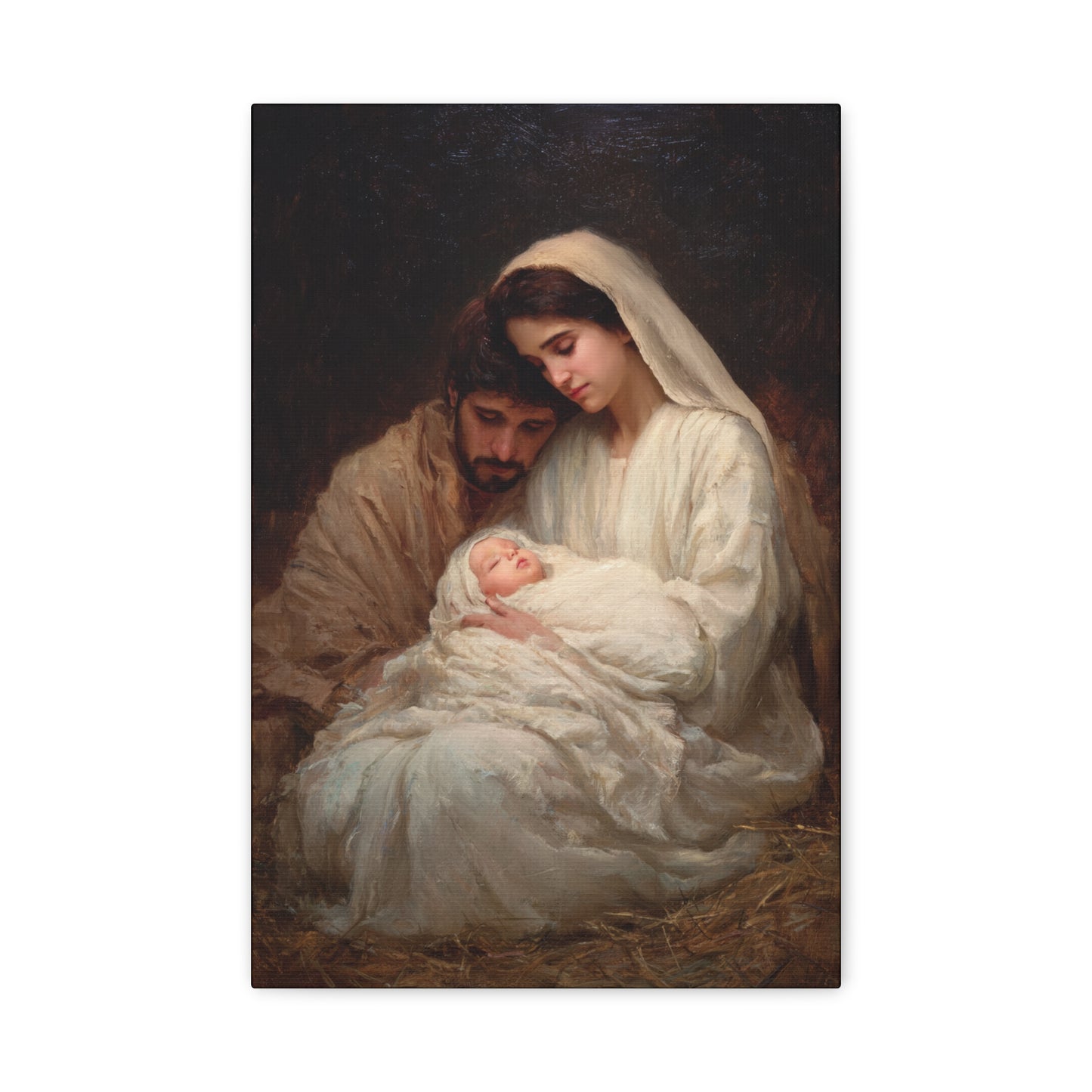 The Quiet Kingdom of the Holy Family - Gallery Wrapped Canvas - Print - Religious Art for your Home - Catholic