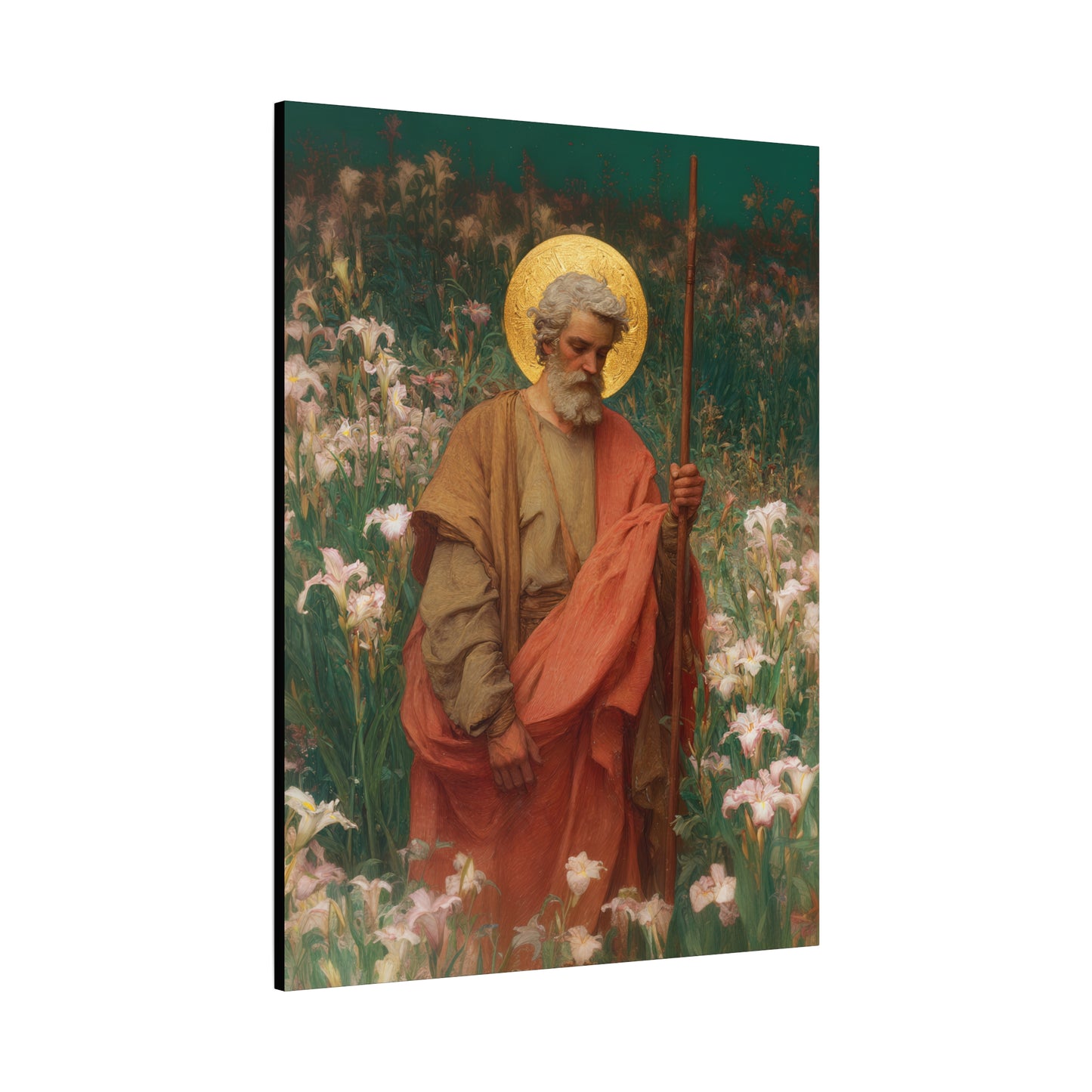 Saint James the Lesser -  Museum Wrapped Canvas - Sanctified Souls Print - Religious Art for your Home - Catholic Patron Saint Art