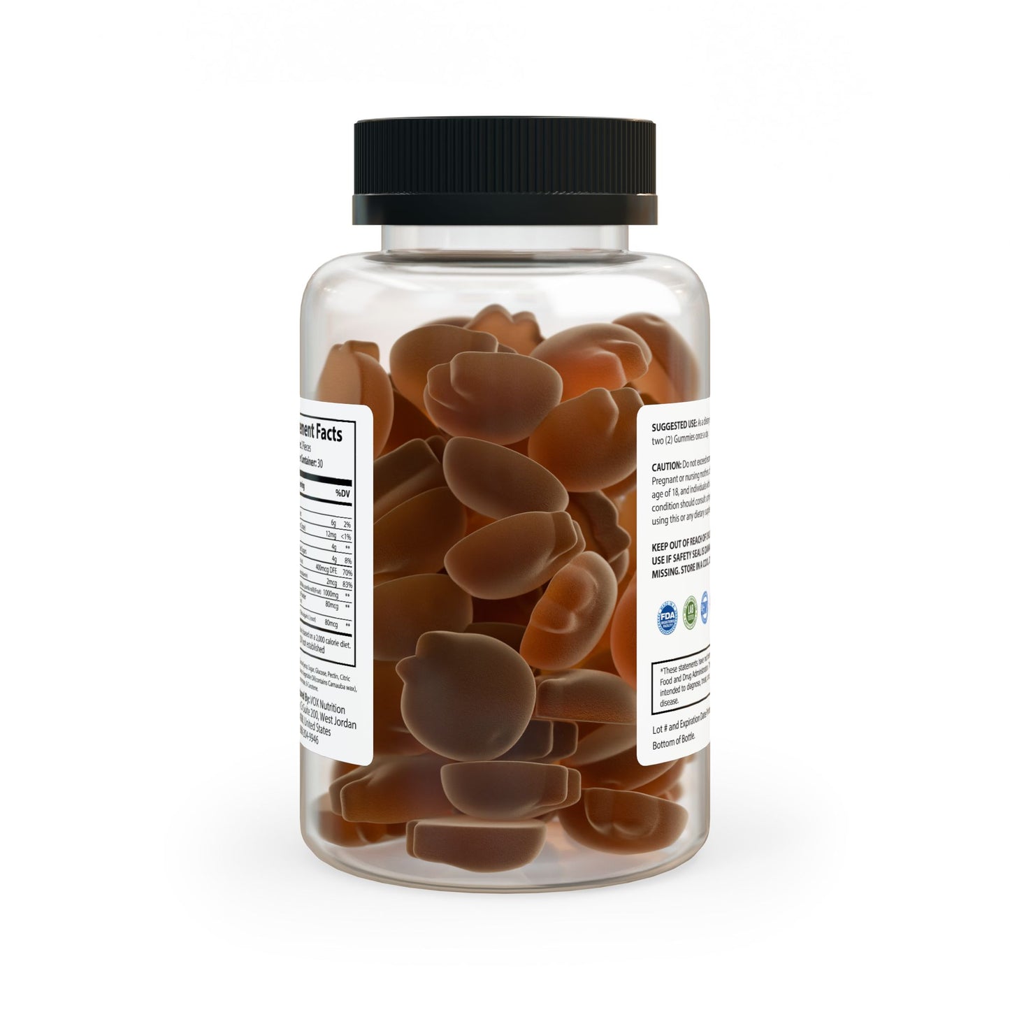 Saint Agnes's Rule & Remedy - Temperance · Temperantia - Measured Support - Apple Cider Vinegar Gummies (60 Gummies)