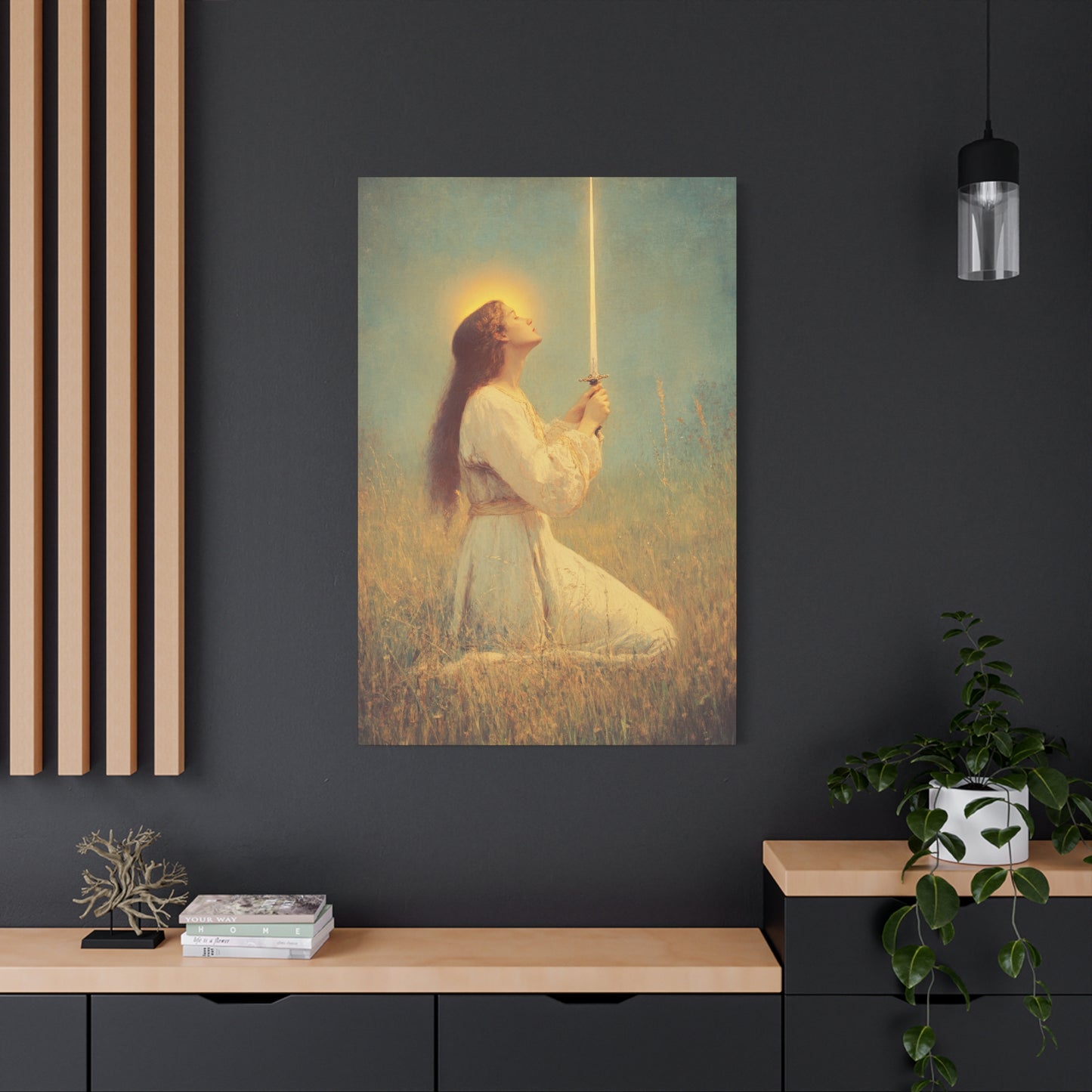 St. Joan of Arc - Catholic Saint Canvas Print