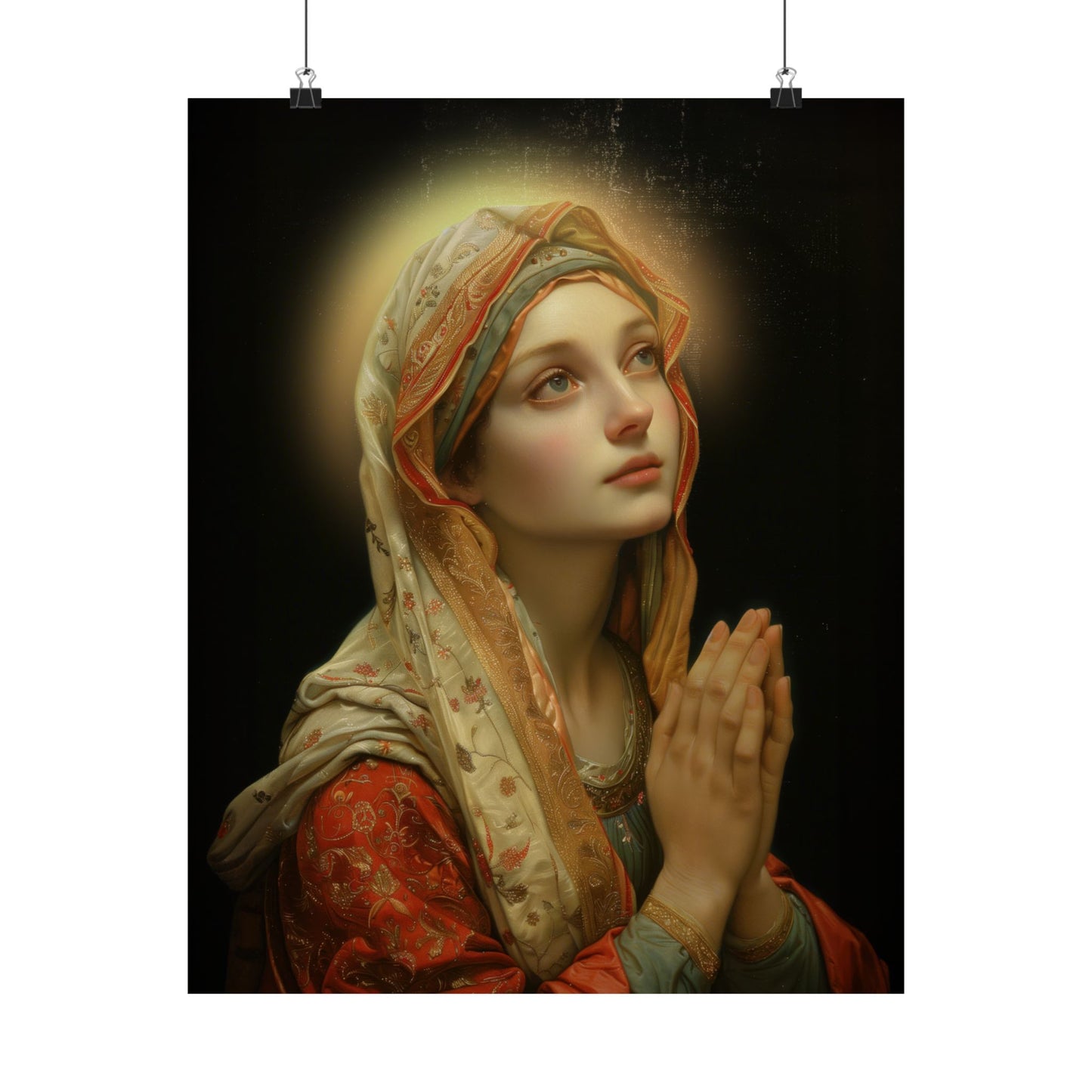 Saint Regina - Sanctified Souls Print - Multiple Sizes - Premium Posters - Catholic Art - Christian - Gifts for Catholics - Prayer room art