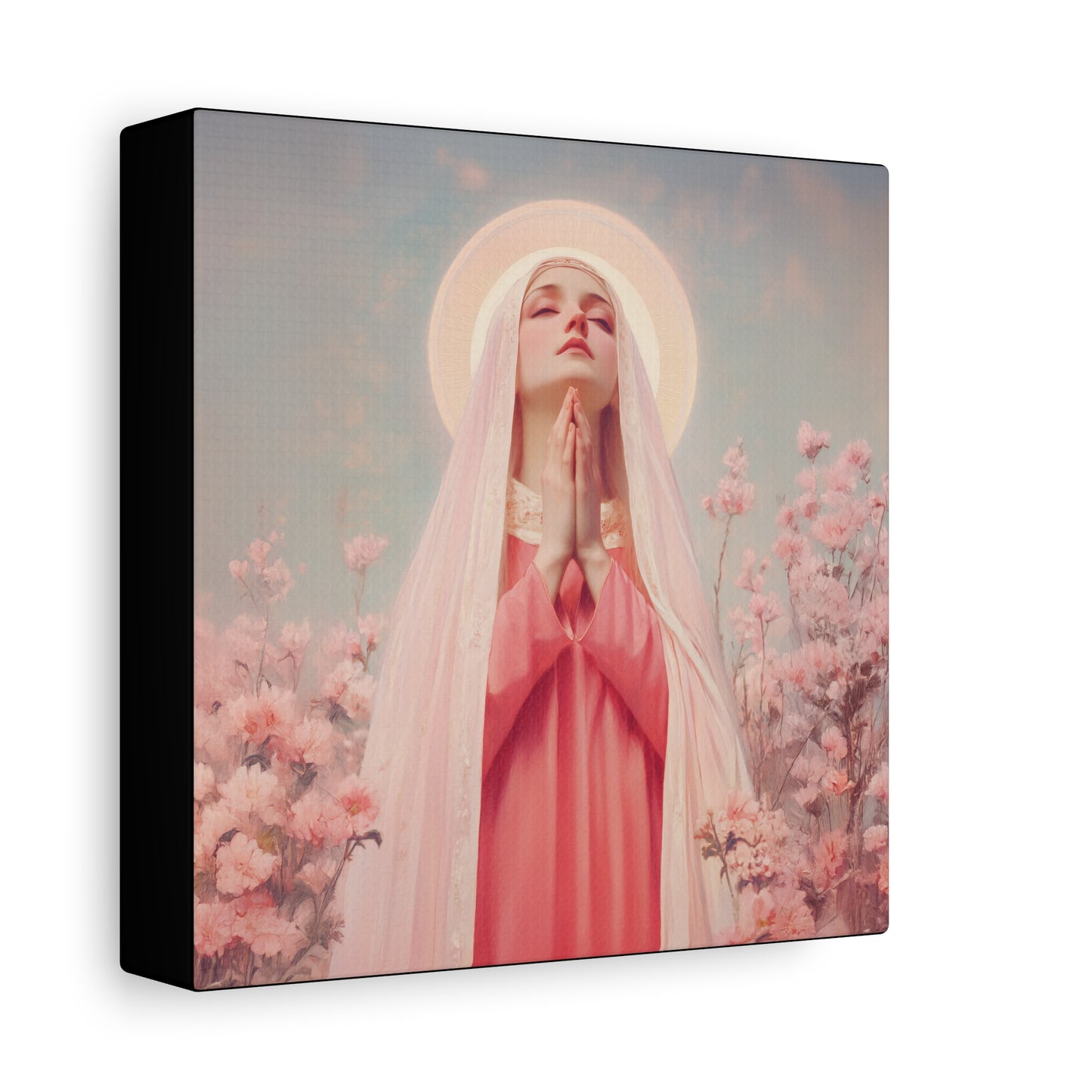 Saint Illuminata - Gallery Wrapped Canvas - Print - Religious Art for your Home - Catholic Art Print
