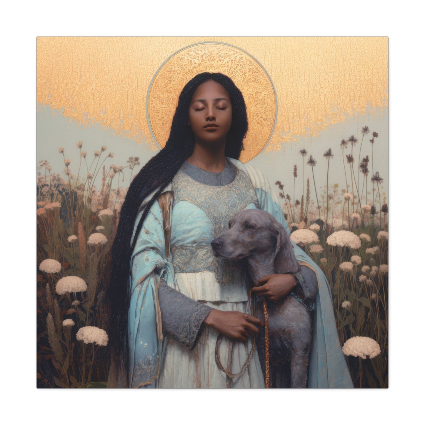 Copy of Saint Tryphon - Gallery Wrapped Canvas - Print - Religious Art for your Home - Catholic Art