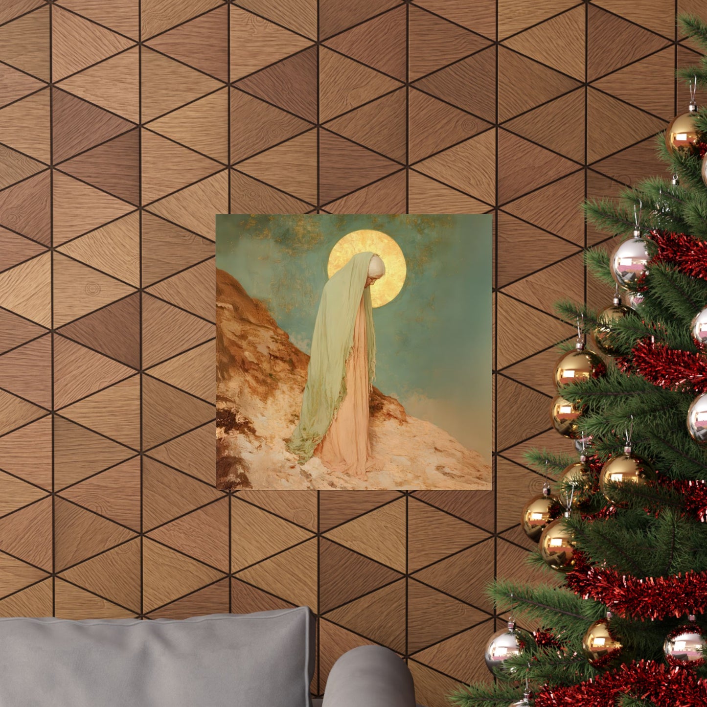 Saint Melania the Elder - Desert Mother - Sanctified Souls Print - Multiple Sizes - Premium Matte Vertical Posters