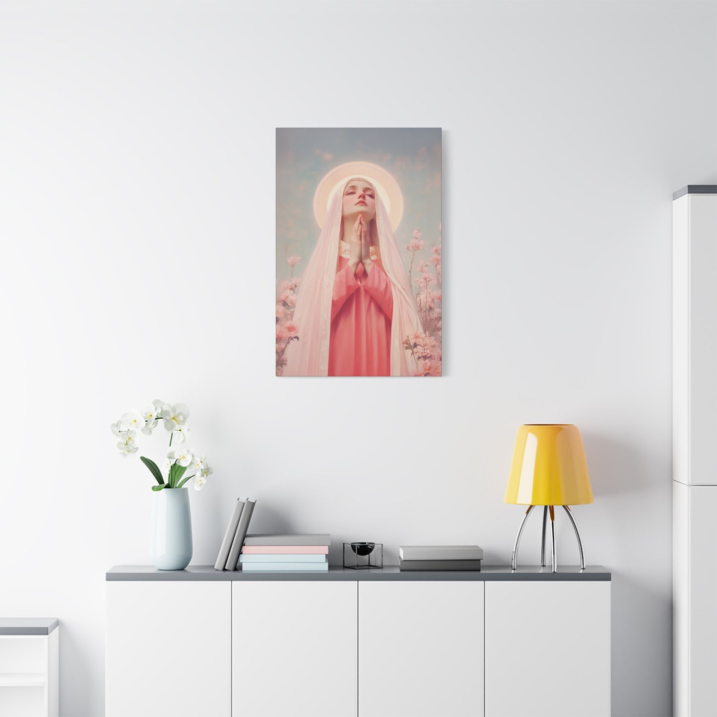 Saint Illuminata - Gallery Wrapped Canvas - Print - Religious Art for your Home - Catholic Art Print