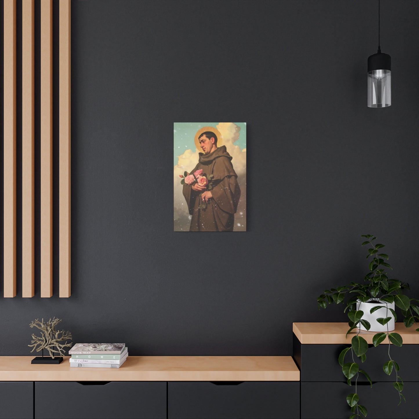 Saint Didacus of Alcala - Gallery Wrapped Canvas - Print - Religious Art for your Home - Catholic Art
