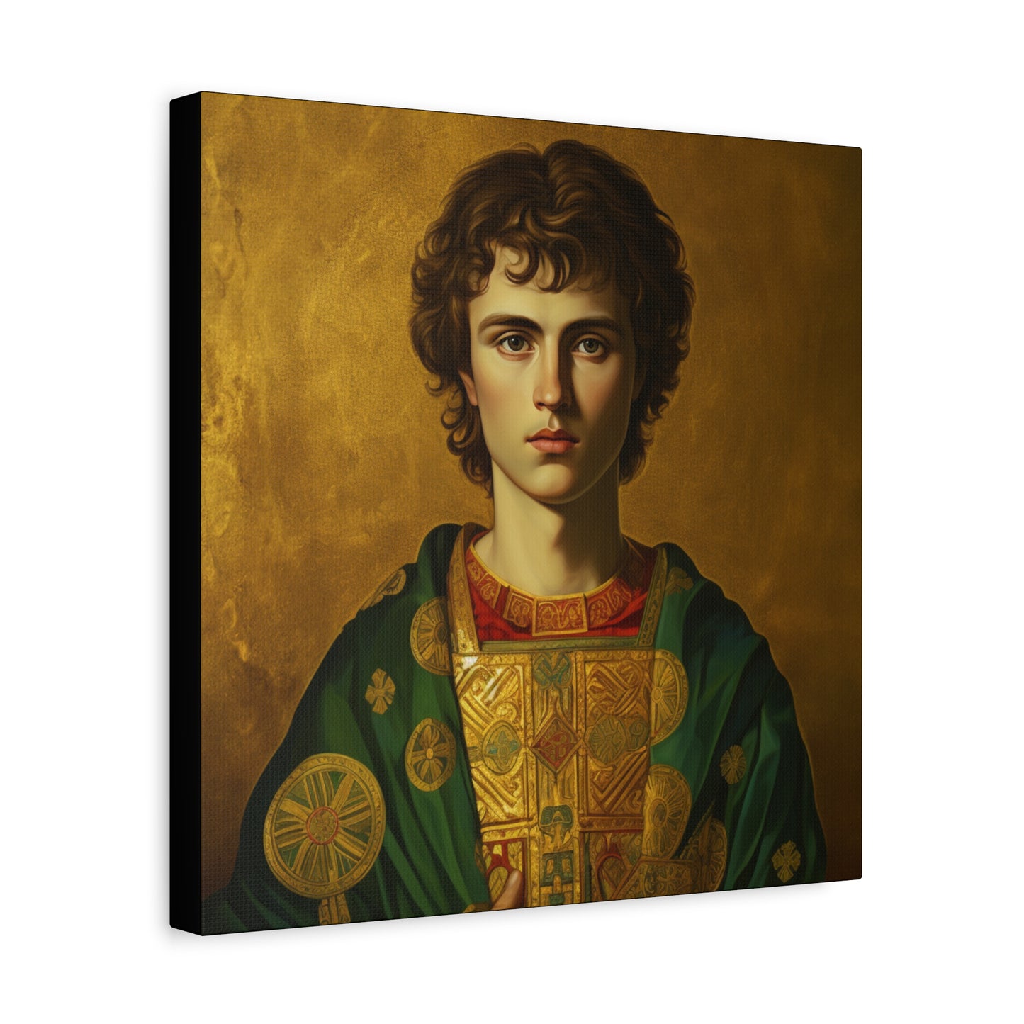 Saint Pantaleon Canvas Print - Multiple Sizes - Catholic Home art - Museum Wrapped Canvas - Sanctified Souls Print