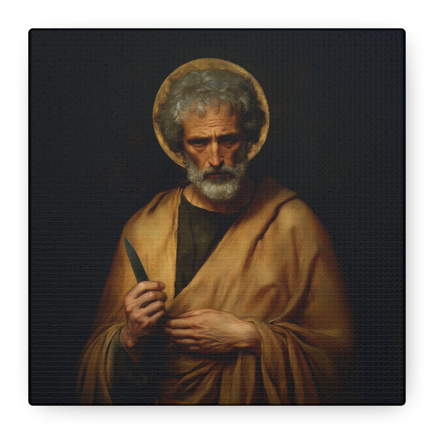 Saint Bartholomew the Apostle  - Gallery Wrapped Canvas - Print - Religious Art for your Home - Catholic