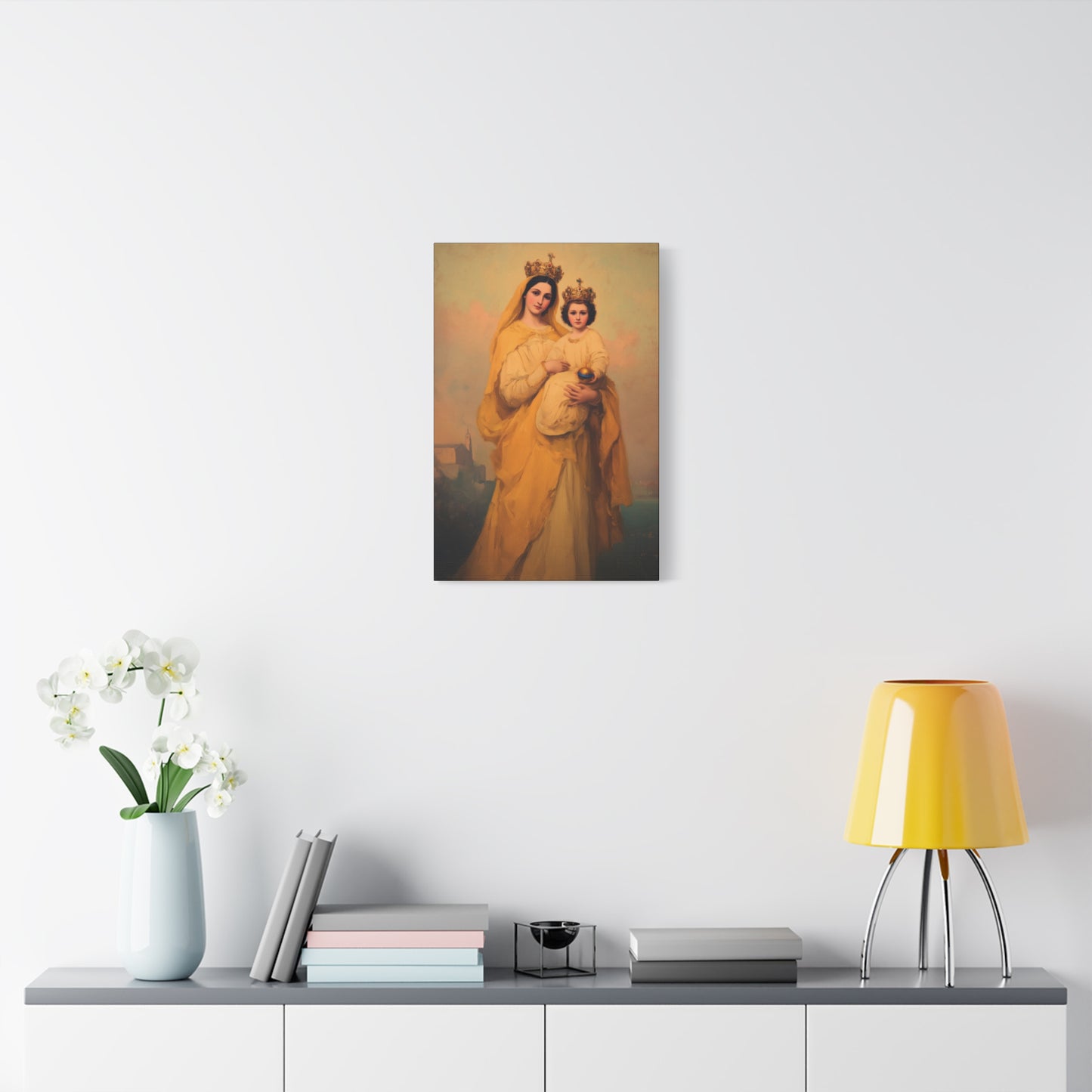 Our Lady of Prompt Succor - Gallery Wrapped Canvas - Print - Religious Art for your Home - Catholic