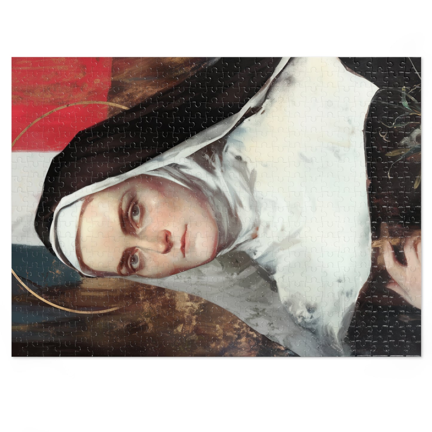Saint Jeanne-Antide Thouret - Puzzle and Keepsake Tin - Religious (30, 110, 252, 500,1000) - Religious Puzzle - Gifts for Catholic Families