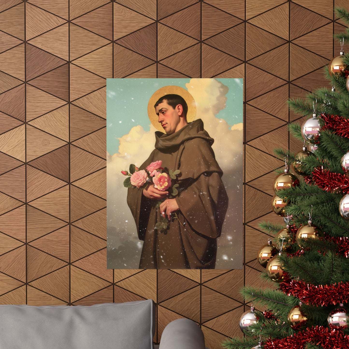 Saint Didacus of Alcala - Sanctified Souls Print - Multiple Sizes - Premium Matte Vertical Posters