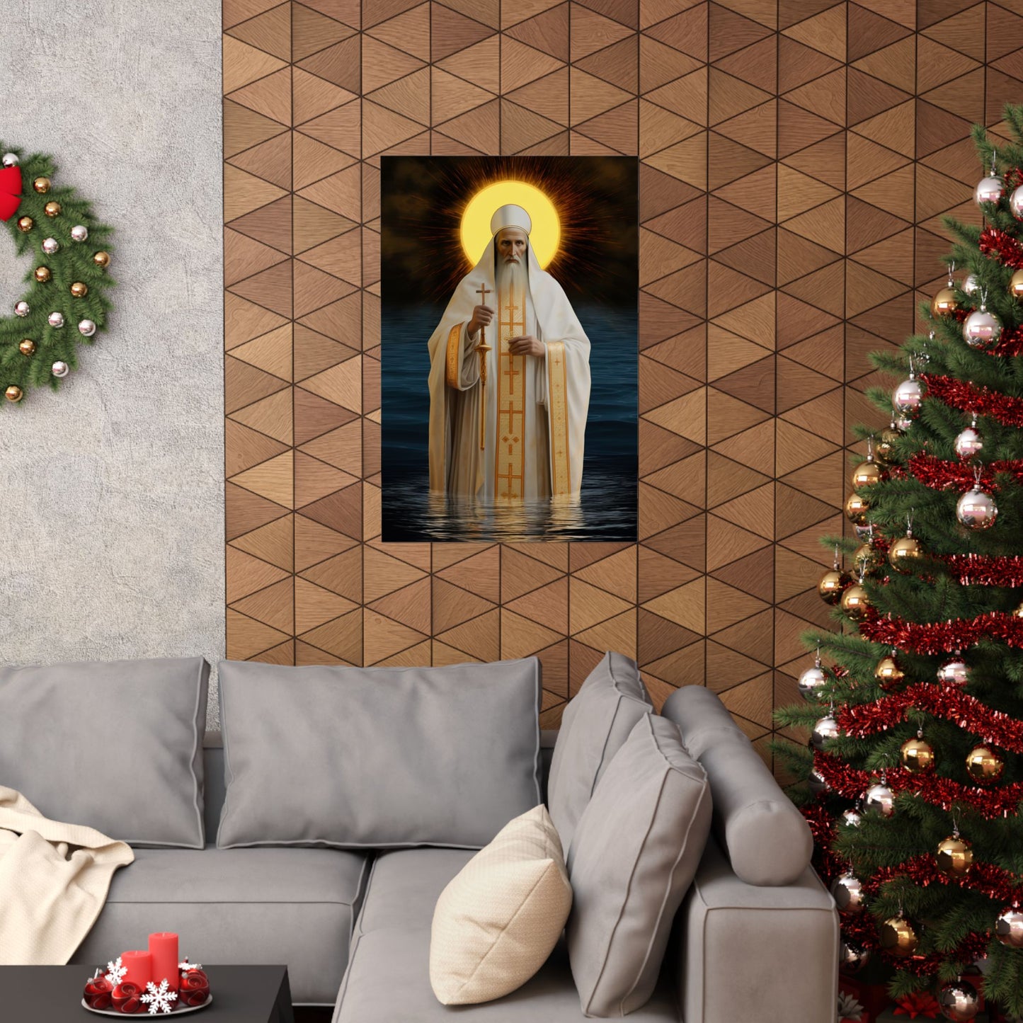 Saint Innocent of Alaska - Sanctified Souls Print - Multiple Sizes - Premium Matte Vertical Posters