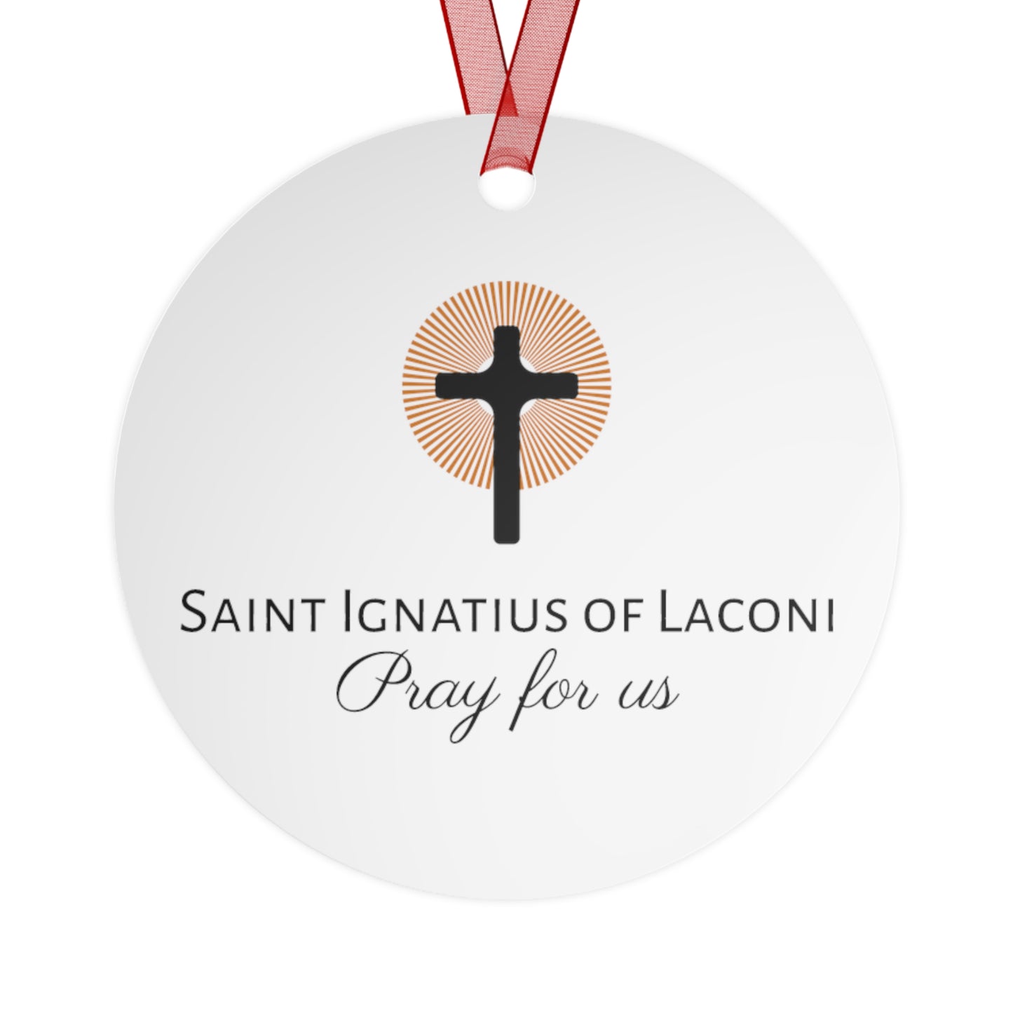 Saint Ignatius of Laconi - Metal Ornament - Religious Holiday Christmas Ornament and Keepsake