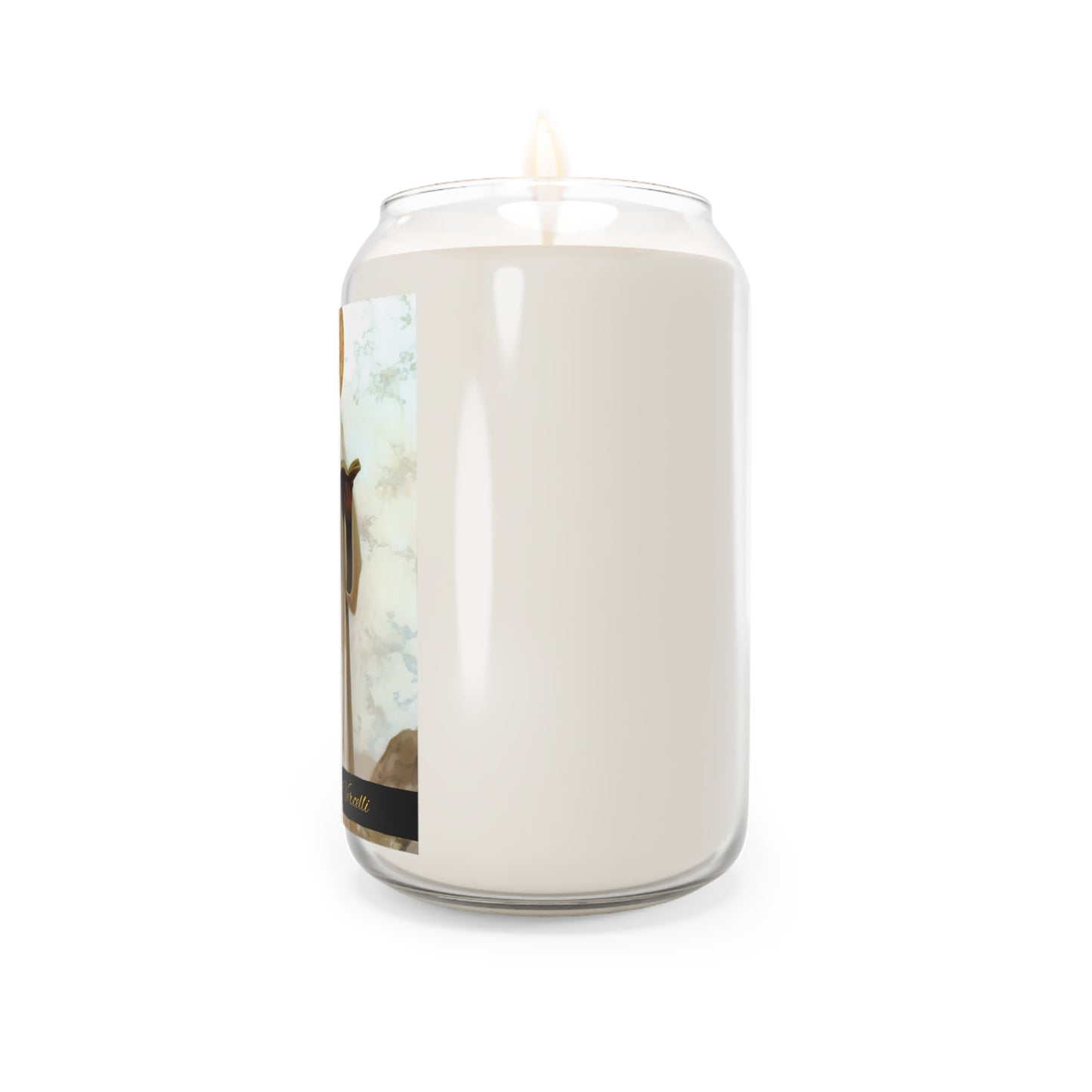 Saint William of Vercelli - Scented Prayer Candle, 13.75oz -  Candle - Catholic Art - prayer room Scented Candle - Religious gift