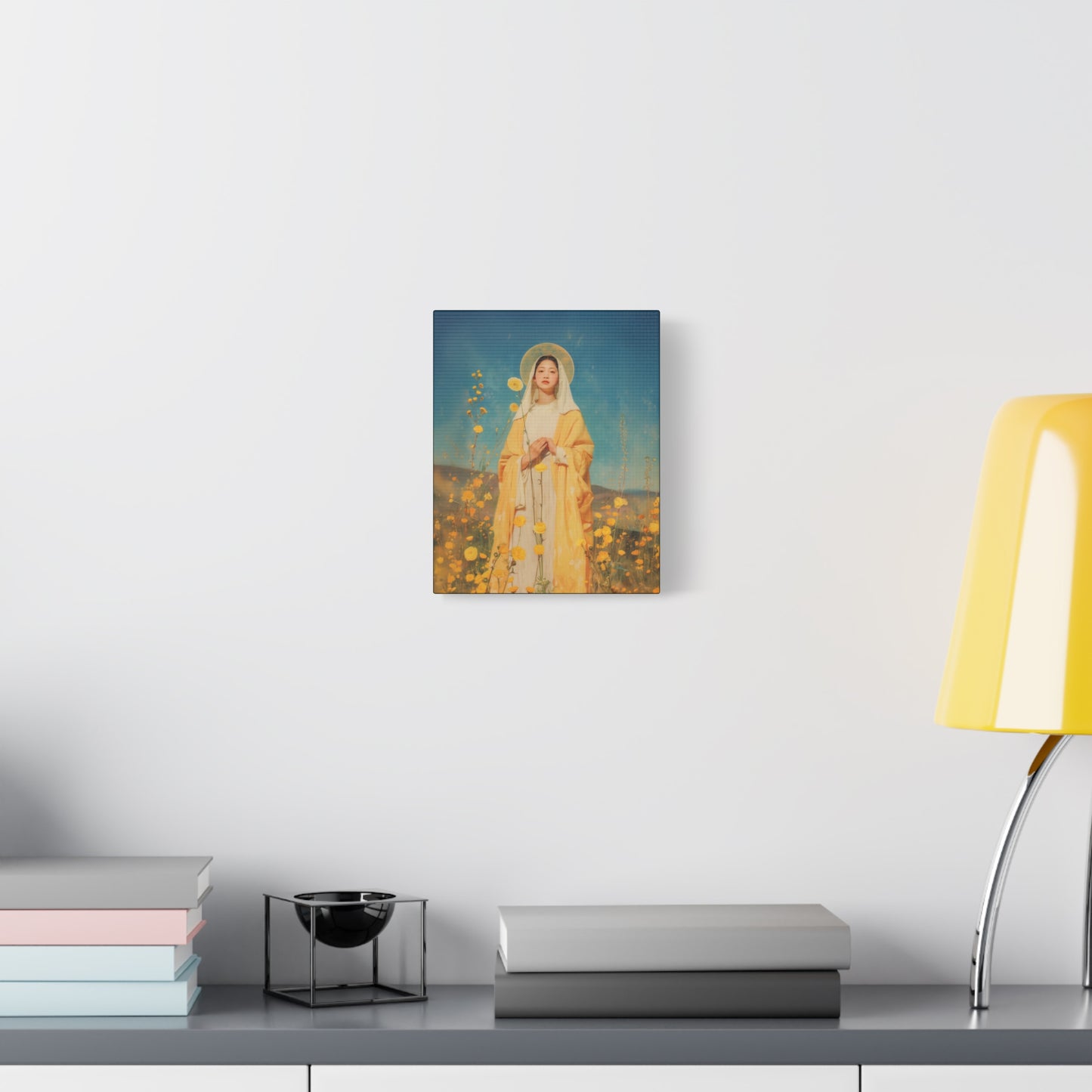 Saint Agatha Lin - Gallery Wrapped Canvas - Print - Religious Art for your Home - Catholic Art