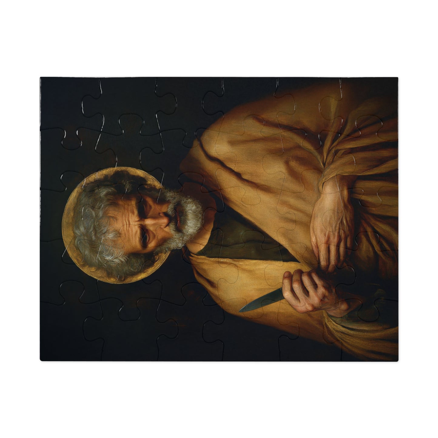 Saint Bartholomew the Apostle  - Puzzle and Keepsake Tin - Religious Jigsaw Puzzle (30, 110, 252, 500,1000-Piece) - Religious Puzzle