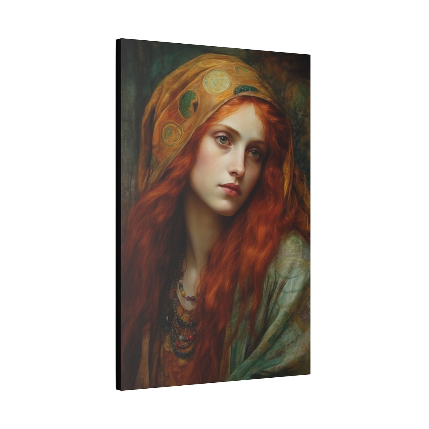 Mary Magdalene's Inner Peace Canvas Print - Multiple Sizes - Museum Wrapped - Mary Magdalene Portrait Art