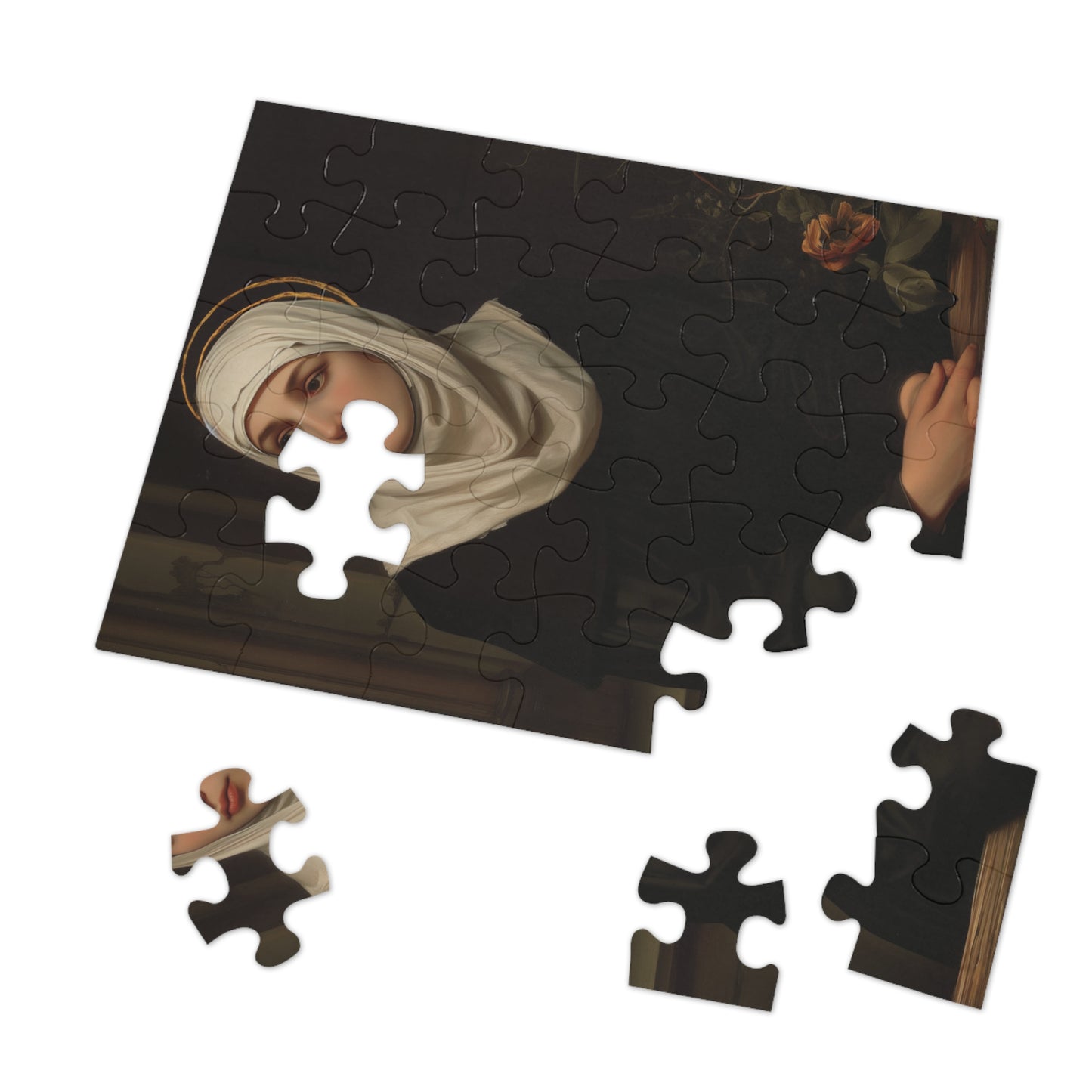 Saint Angela Merici - Puzzle and Keepsake Tin - Religious Jigsaw Puzzle (30, 110, 252, 500,1000-Piece)