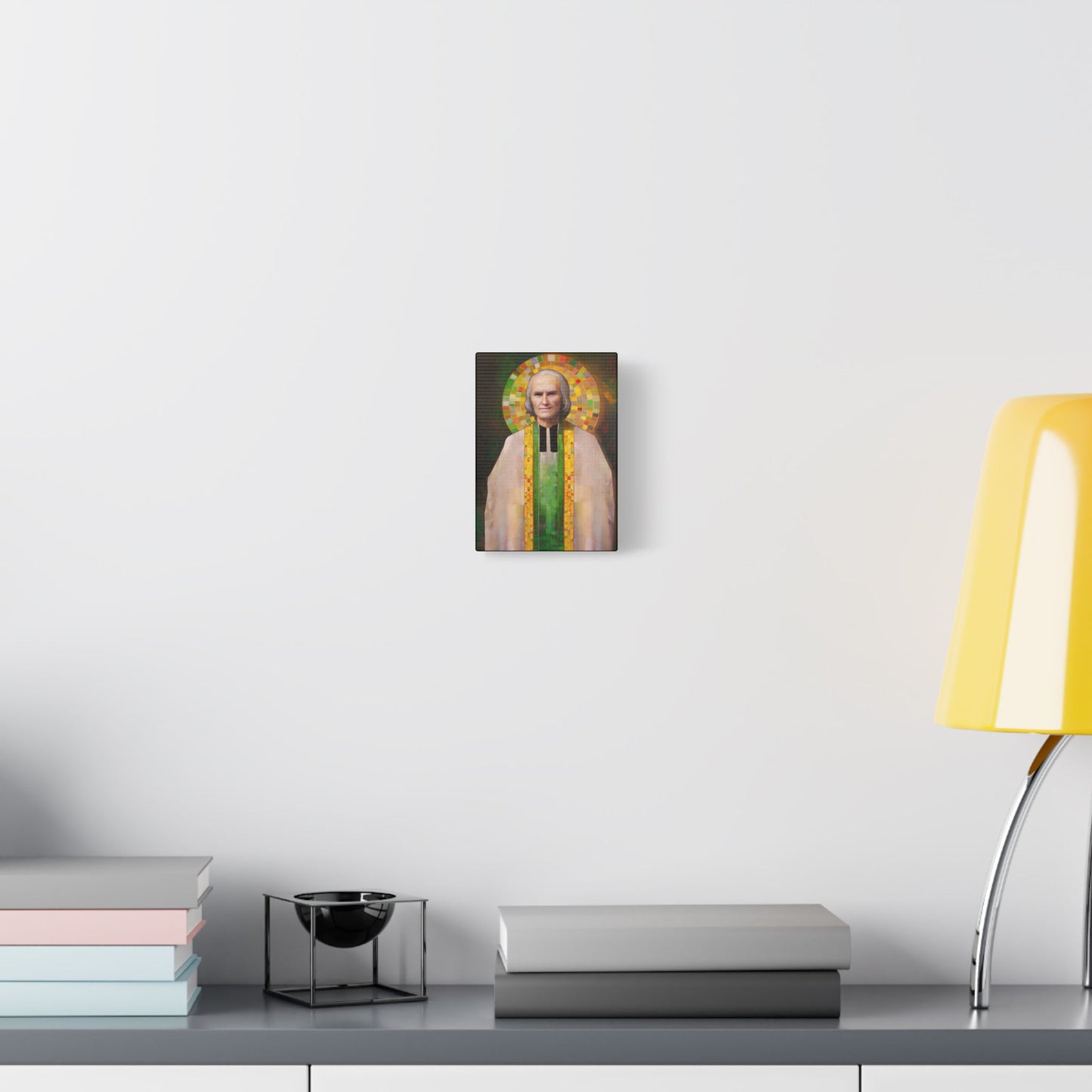 Saint John Vianney Canvas Print - Multiple Sizes - Catholic Home art - Museum Wrapped Canvas - Sanctified Souls Print