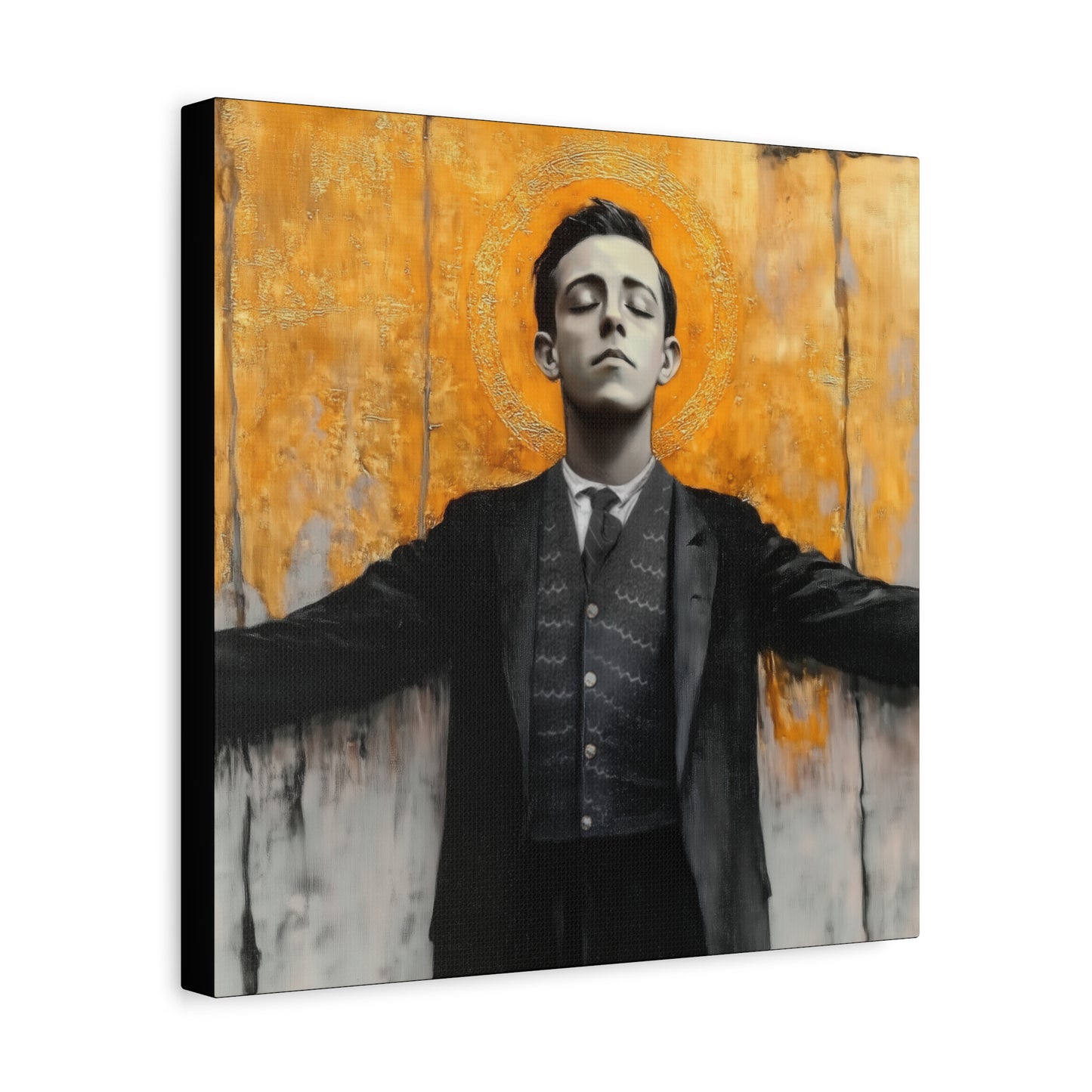 Blessed Miguel Pro- Gallery Wrapped Canvas - Print - Religious Art for your Home - Catholic Saint Art Print - Home Decor - Catholic Art