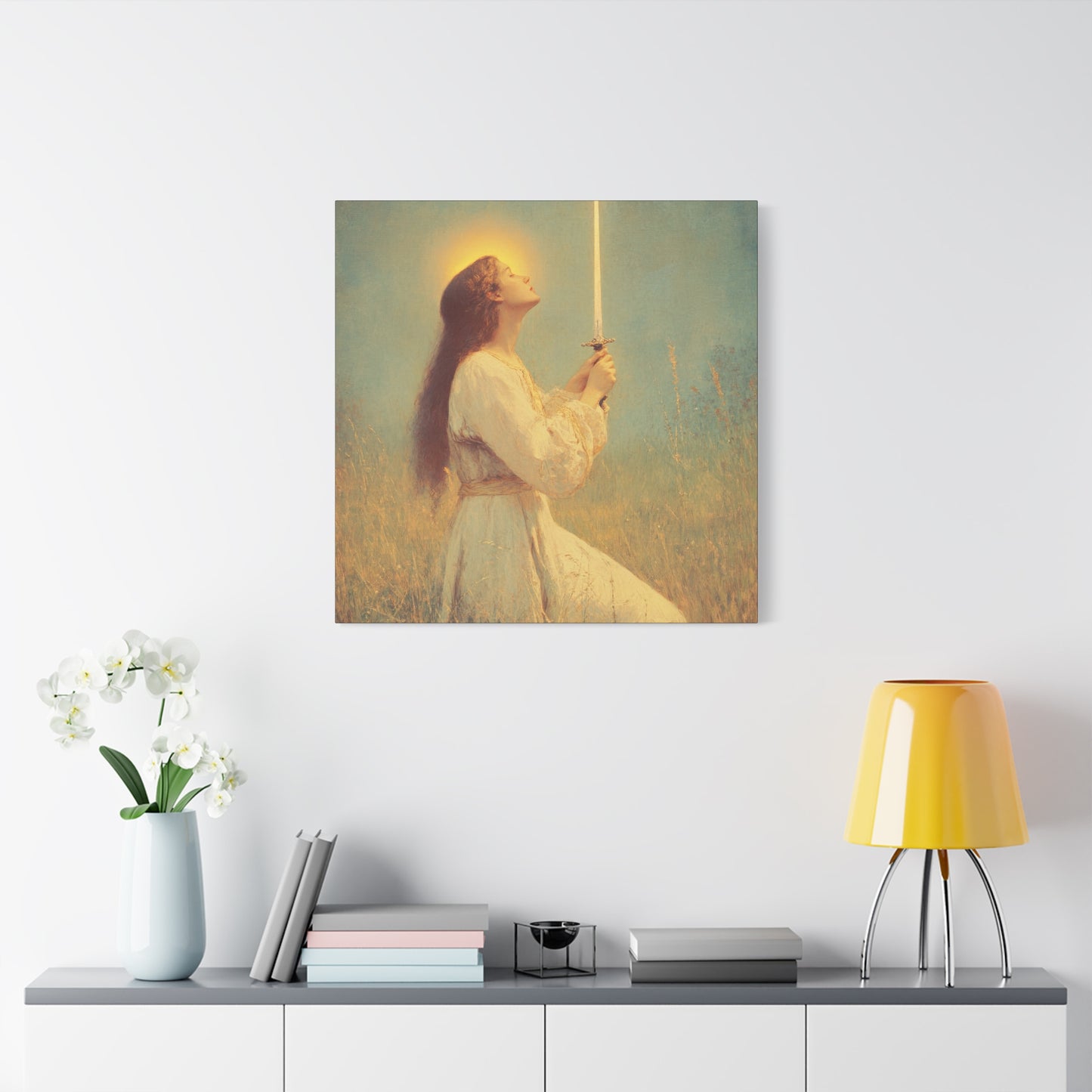 St. Joan of Arc - Catholic Saint Canvas Print