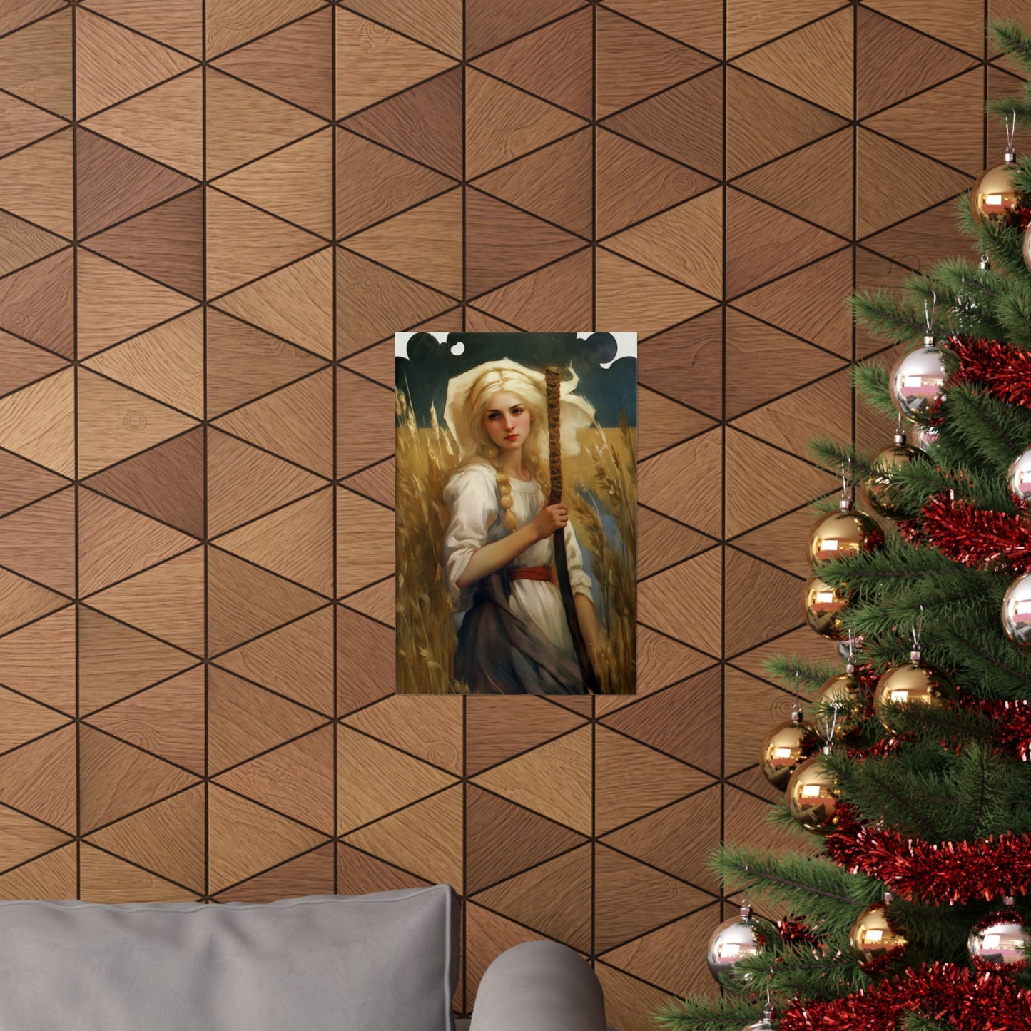 Saint Notburga Print - Sanctified Souls Print - Multiple Sizes - Premium Matte Vertical Posters