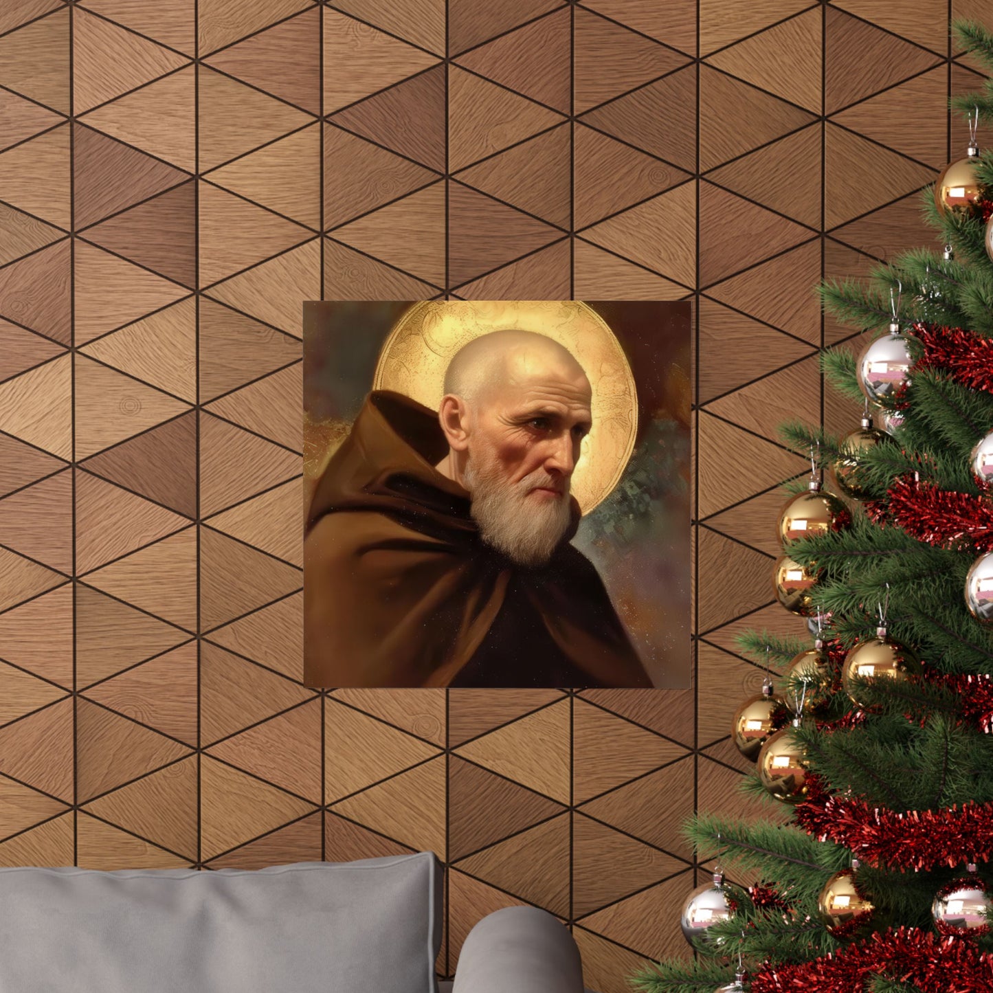 Saint Ignatius of Laconi - Sanctified Souls Print - Multiple Sizes - Premium Matte Vertical Posters