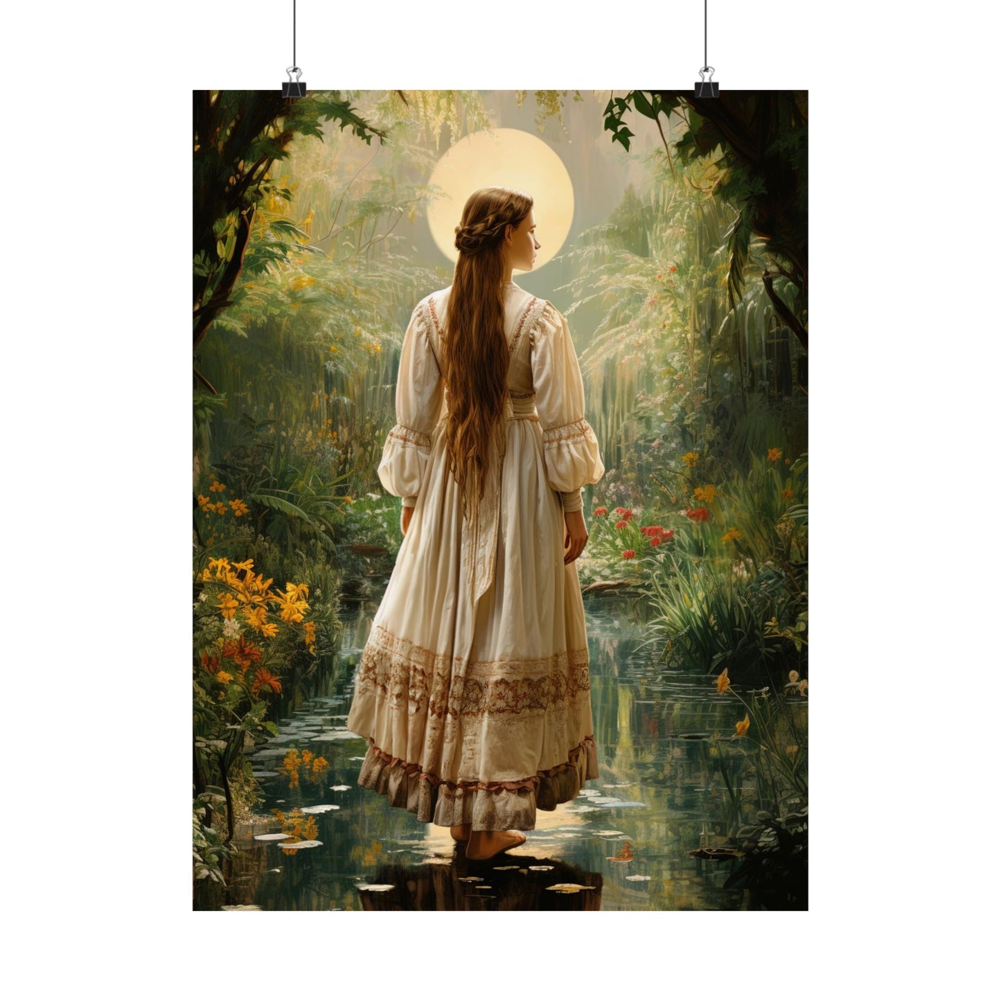 Saint Narcisa de Jesús Martillo Moran - Sanctified Souls Print - Multiple Sizes - Premium Matte Vertical Posters