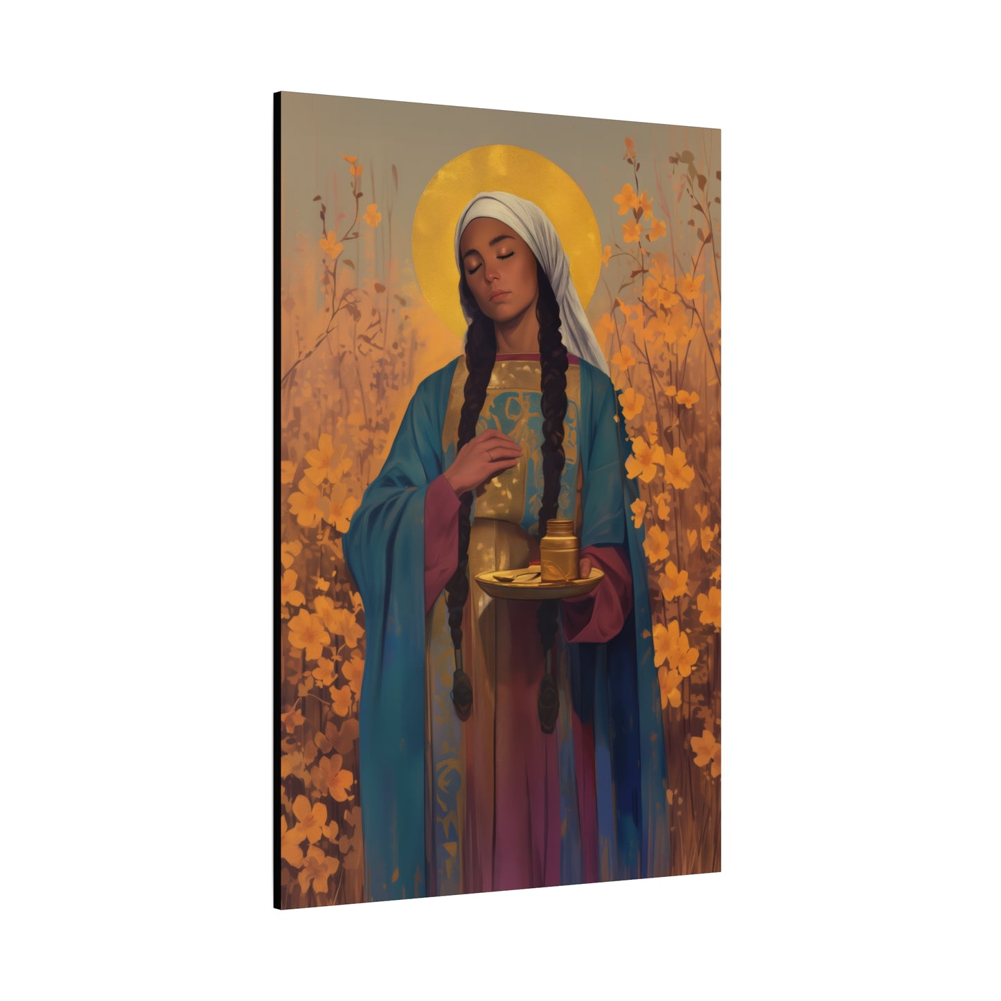 Saint Hermione of Ephesus - Gallery Wrapped Canvas - Print - Religious Art for your Home - Catholic Art Print