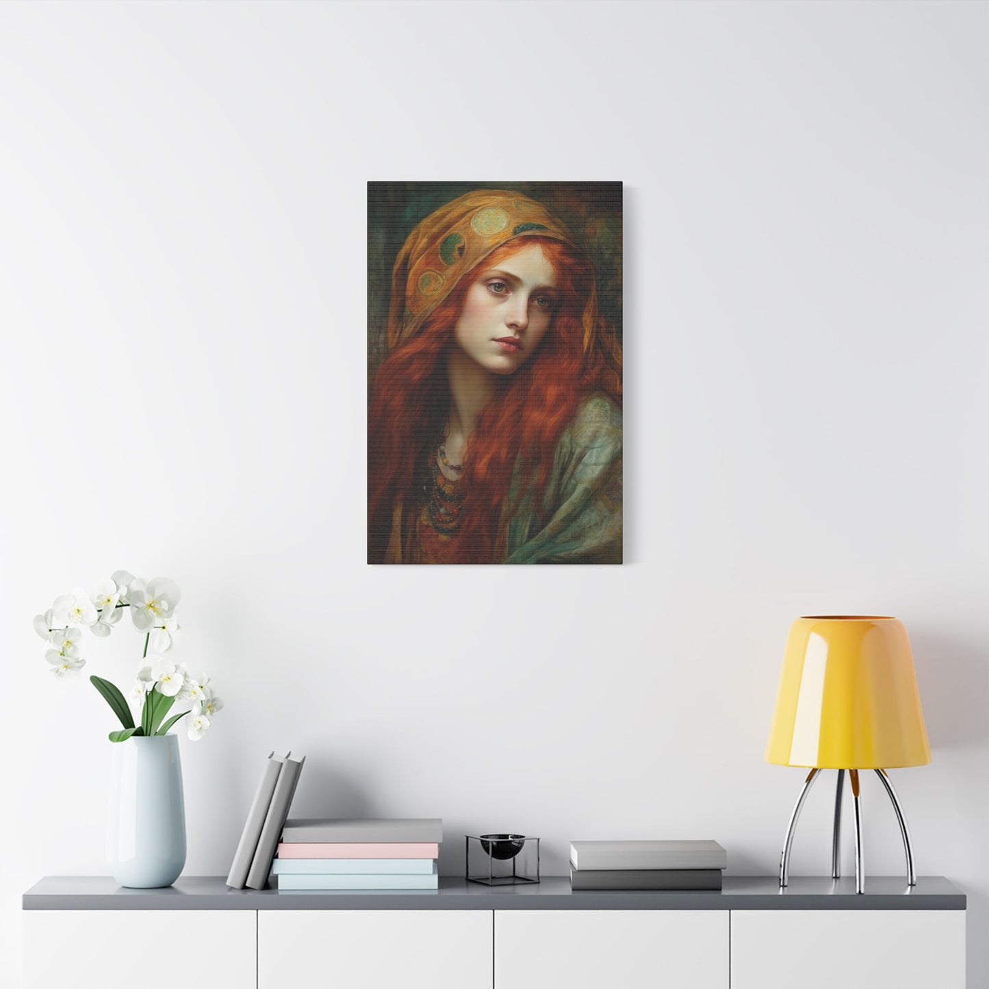 Mary Magdalene's Inner Peace Canvas Print - Multiple Sizes - Museum Wrapped - Mary Magdalene Portrait Art