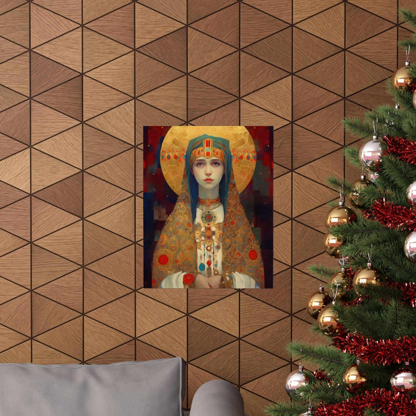 Saint Anastasia of Sirmium Print - Sanctified Souls Print - Multiple Sizes - Premium Matte Vertical Posters
