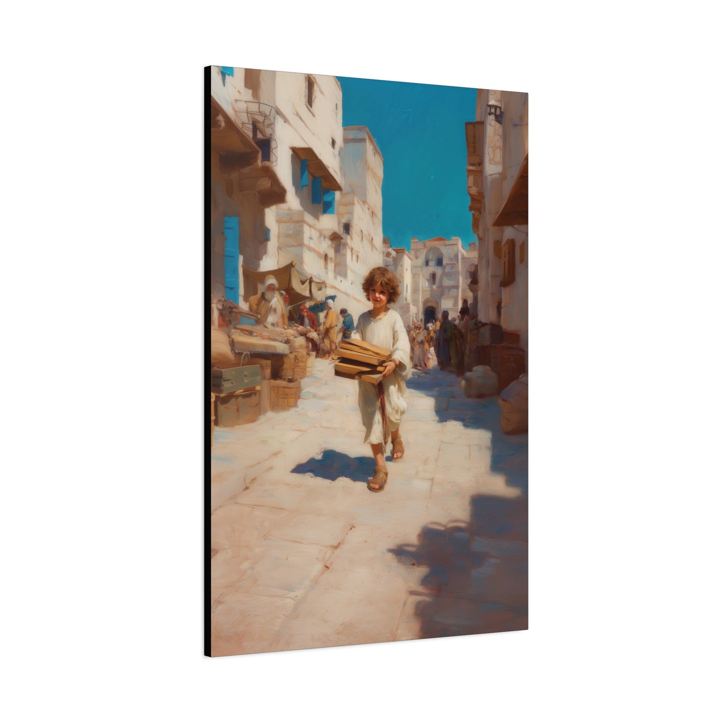 Nazareth and the Hidden Light of Christ - Gallery Wrapped Canvas - Print - Religious Art for your Home - Catholic Art